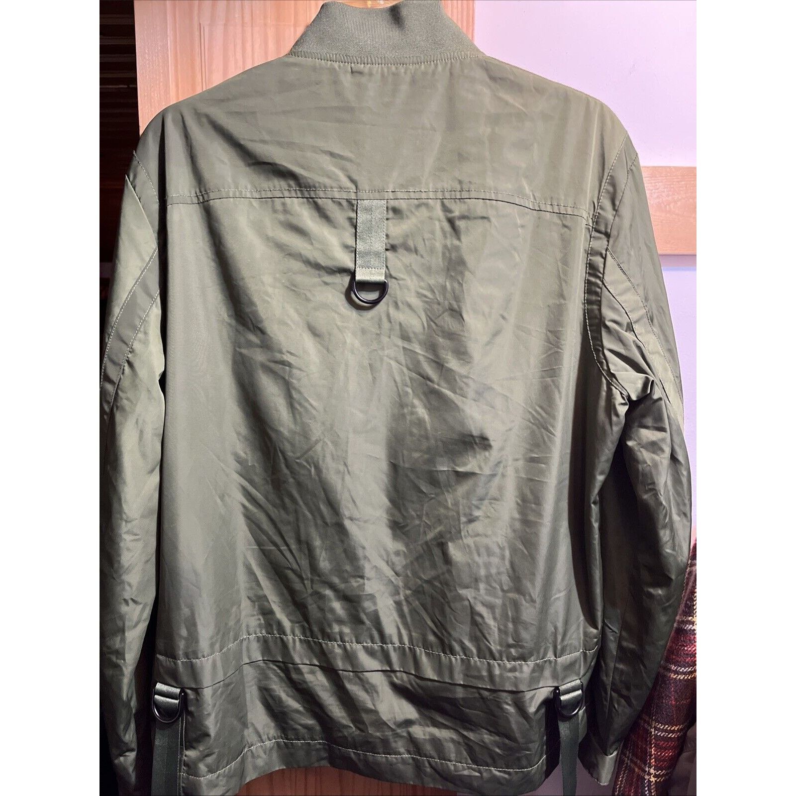 Caterpillar Caterpillar Mens L Green Polyester Jacket LS Zip Windbreaker Size US L / EU 52-54 / 3 - 10 Thumbnail
