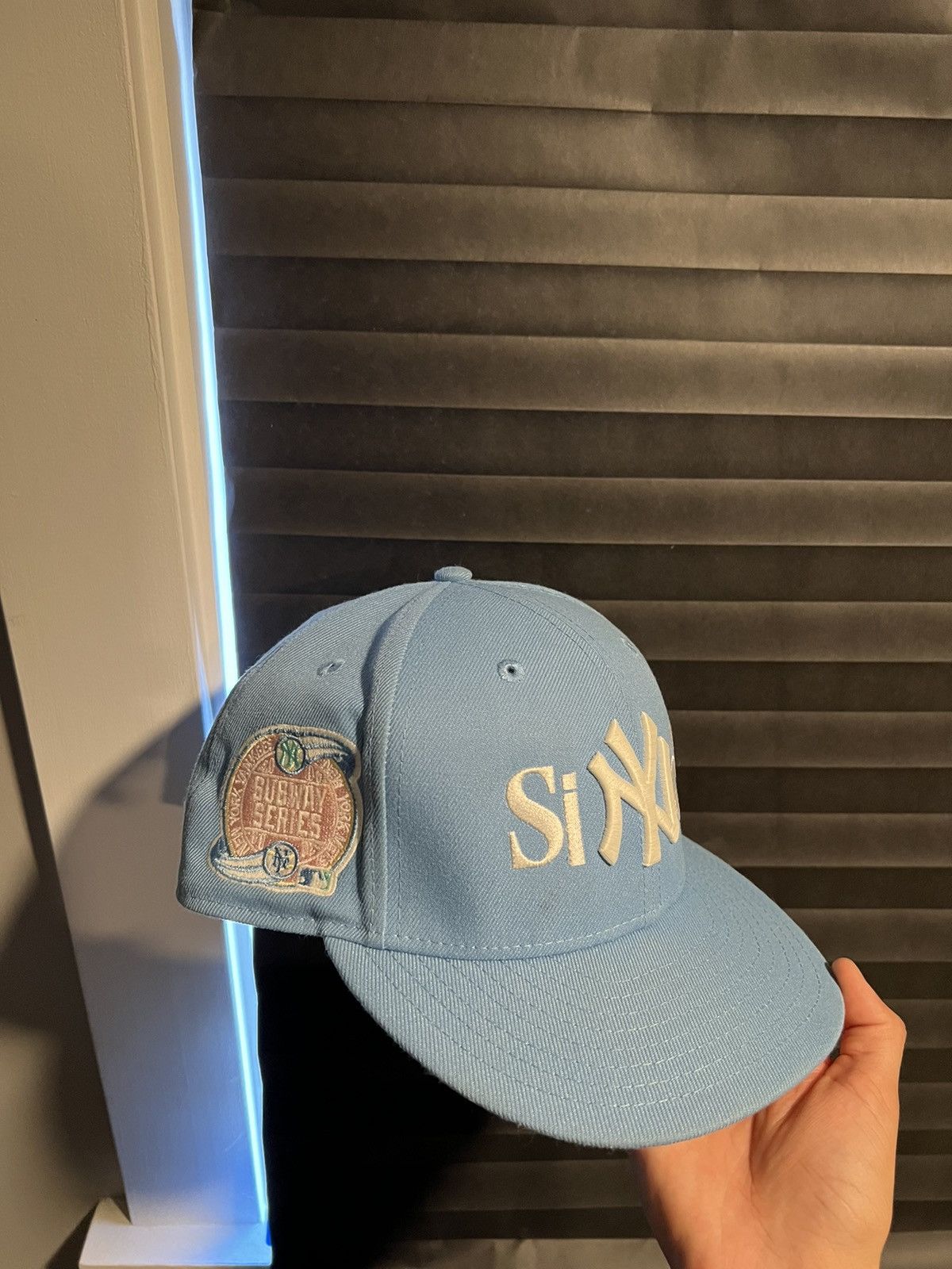 Sinclair Global Sinclair Global Fontaine Bleu Fitted Hat 7 5/8 Size ONE SIZE - 1 Thumbnail