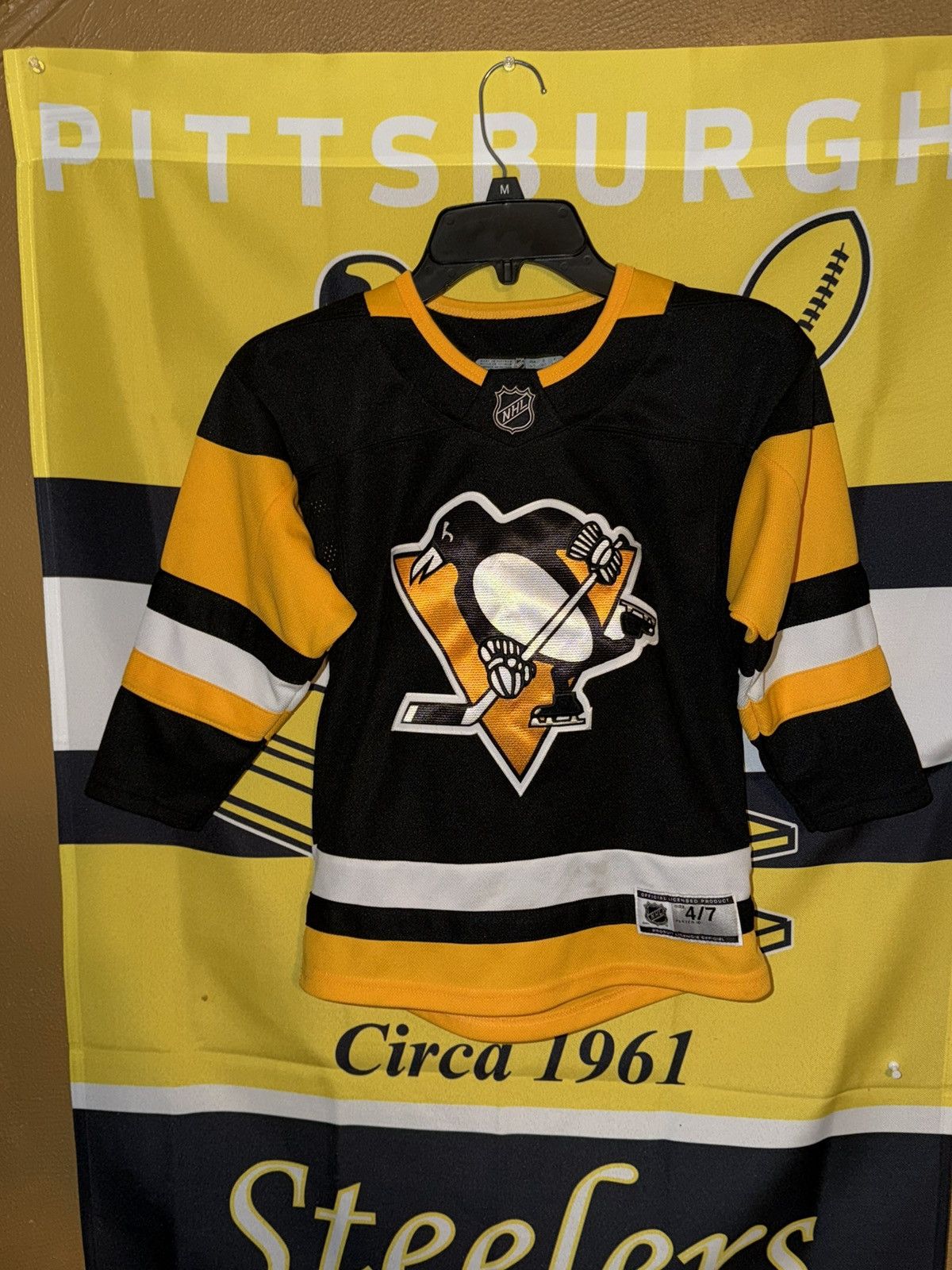 NHL Fanatics NHL Penguins Kessel #81 Kids Youth Jersey 4/7 Size US XS / EU 42 / 0 - 1 Thumbnail