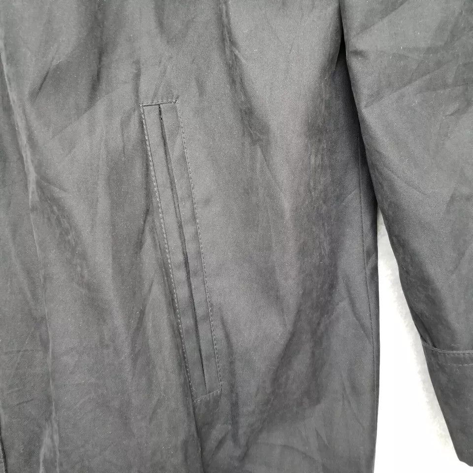 Other Liz Claiborne Parka Jacket Womens Medium Black Buttons Size M / US 6-8 / IT 42-44 - 12 Thumbnail