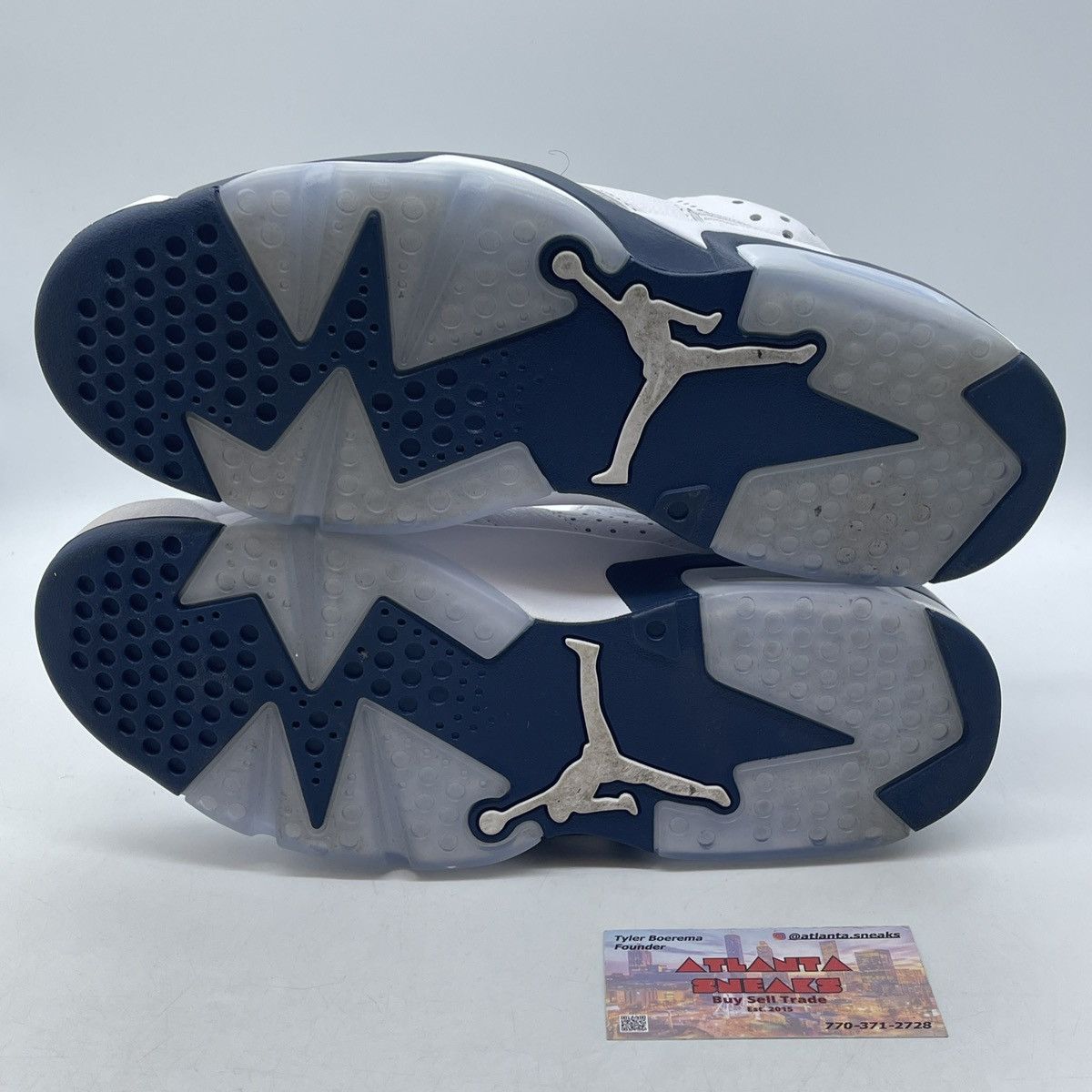 Jordan Brand Air Jordan 6 midnight navy Size US 9.5 / EU 42-43 - 7 Thumbnail