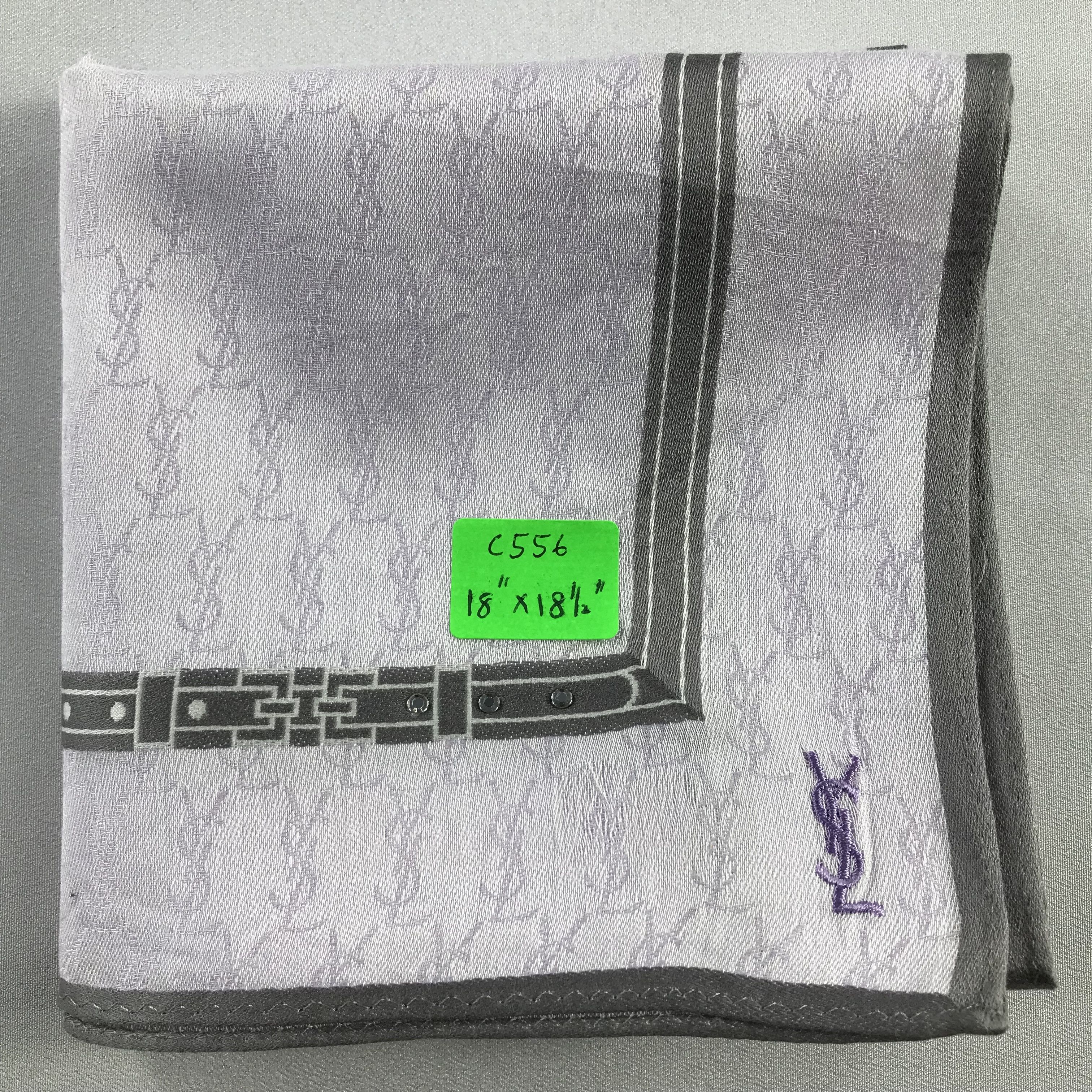 Yves Saint Laurent Yves Saint Laurent Handkerchief / Bandana / Neckerchief C556 Size ONE SIZE - 7 Thumbnail