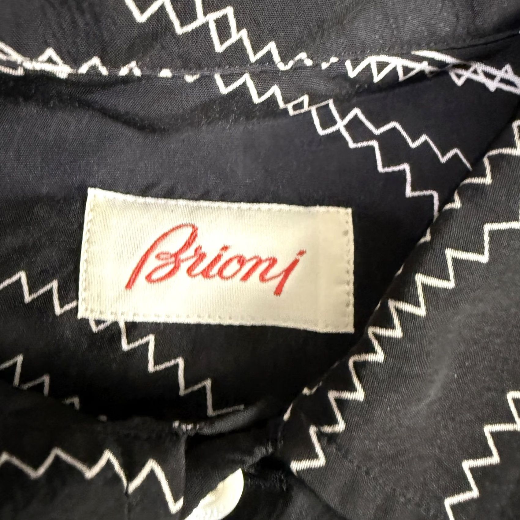 Brioni Brioni Shirt Mens Medium Floral Print Rayon Short Sleeve Button Up Size US M / EU 48-50 / 2 - 7 Thumbnail