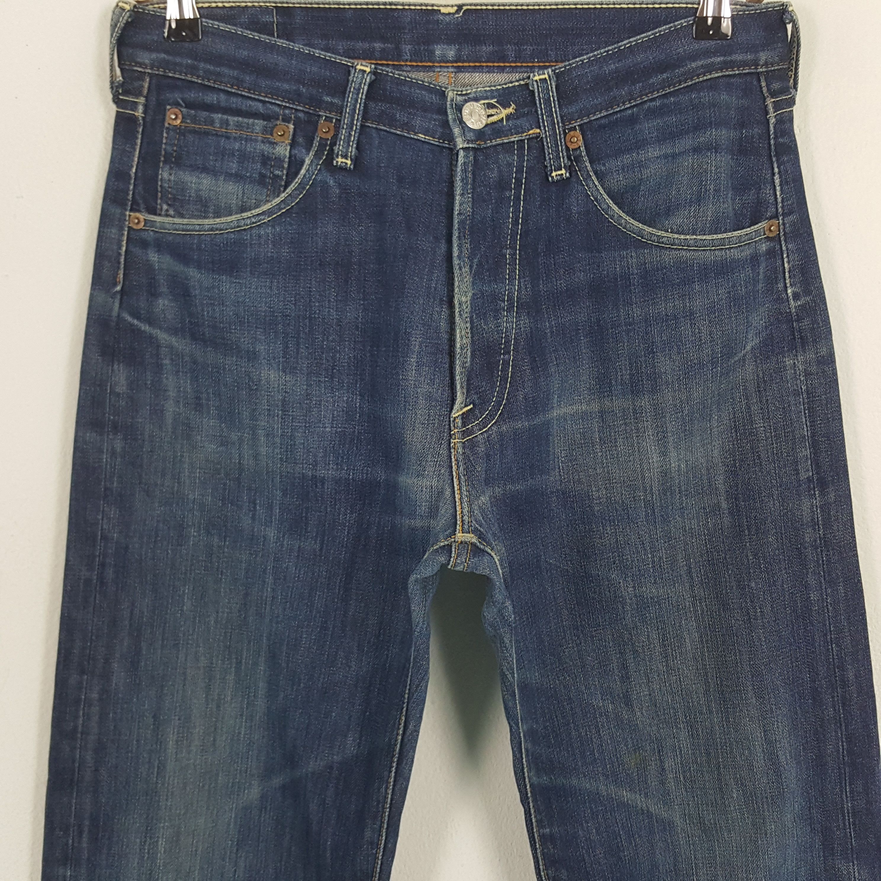 Japanese Brand × Vintage Vintage Evisu Japan Custom Daicock Denim Jeans Size US 31 - 5 Thumbnail