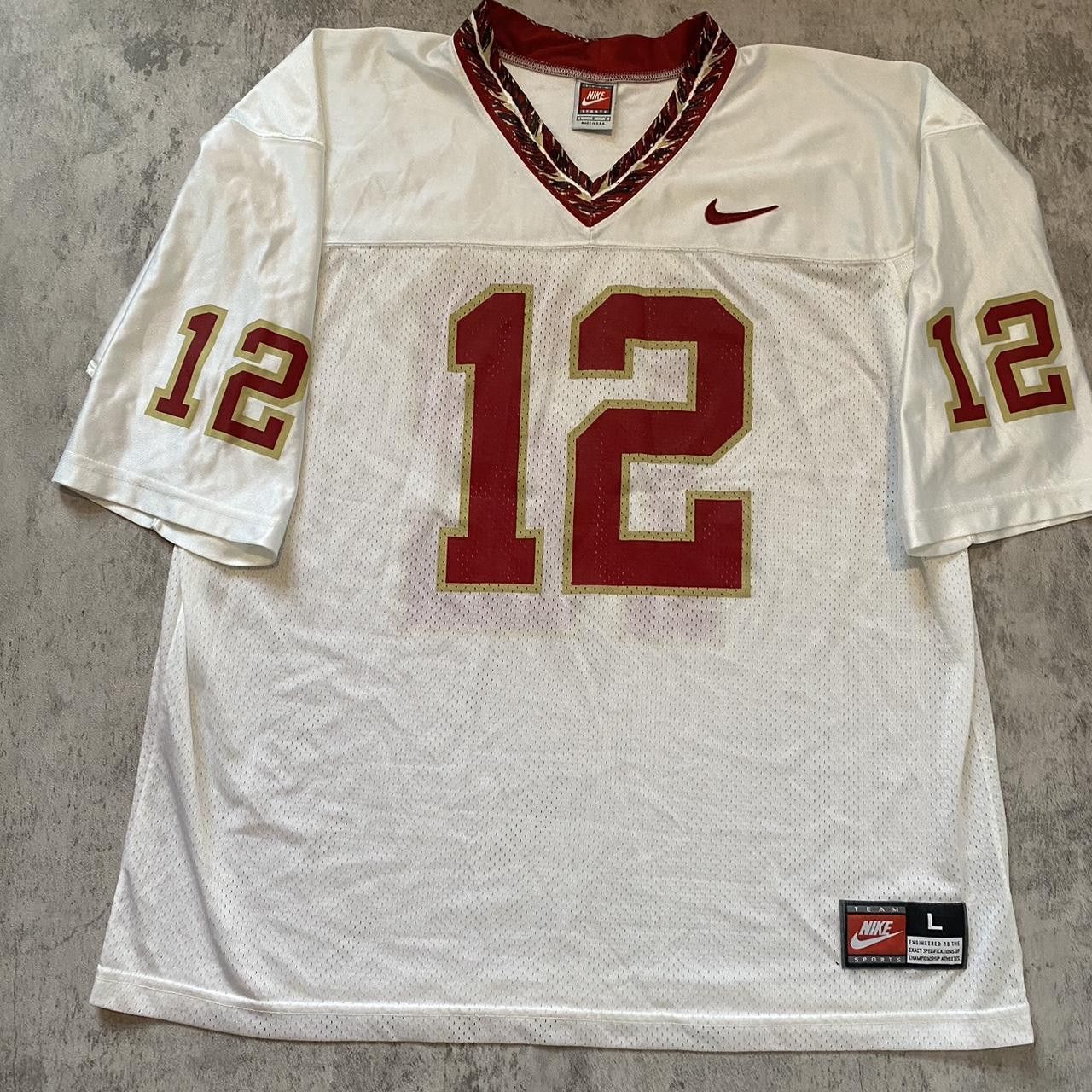 Nike 90s Nfl White and burgundy Nike Florida State Size US L / EU 52-54 / 3 - 1 Thumbnail
