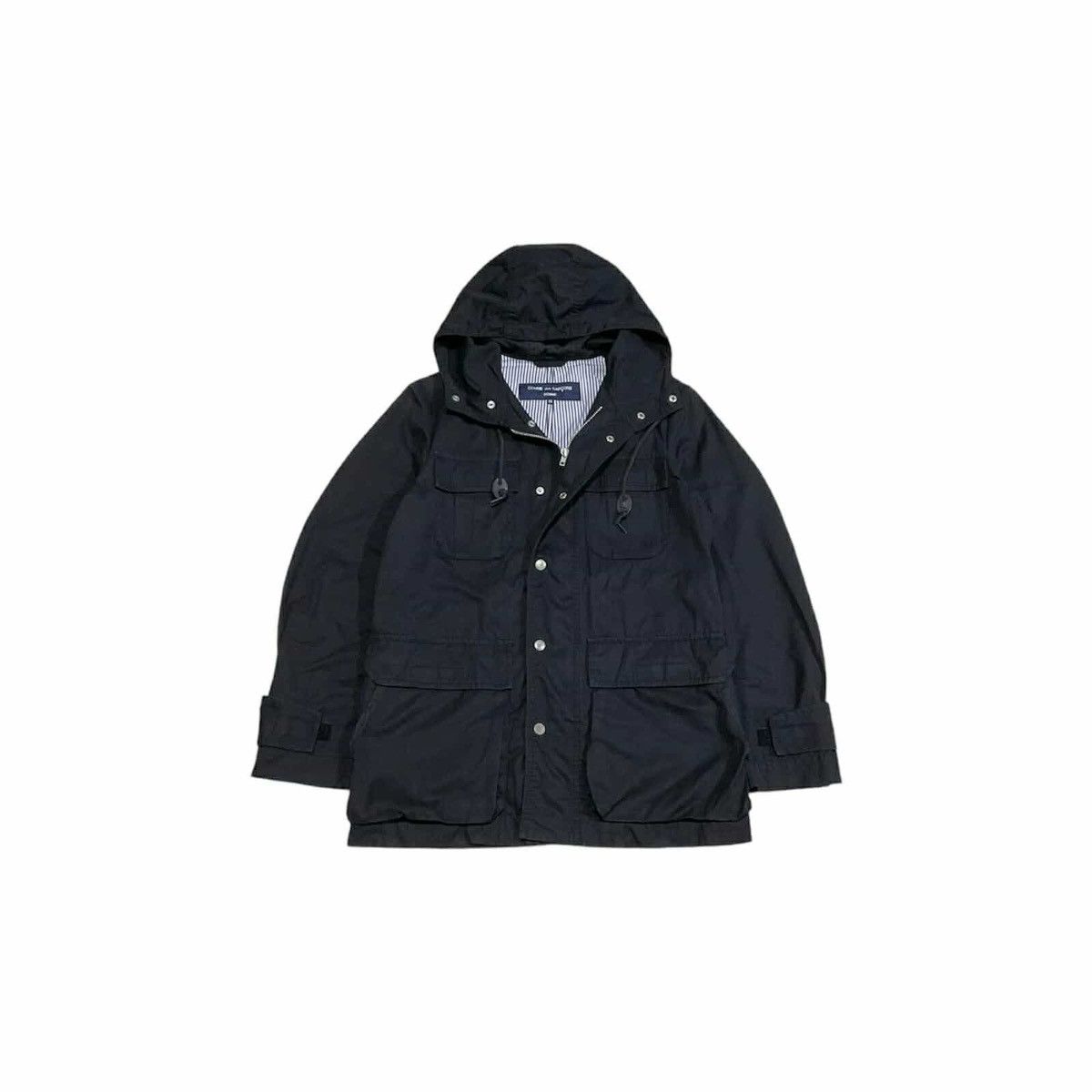 Comme des Garcons Homme × Comme des Garcons Homme Plus × Japanese Brand 🔥Ad2009 Comme Des Garcons Homme Mountain Parka Jacket Hooded Size US M / EU 48-50 / 2 - 1 Thumbnail