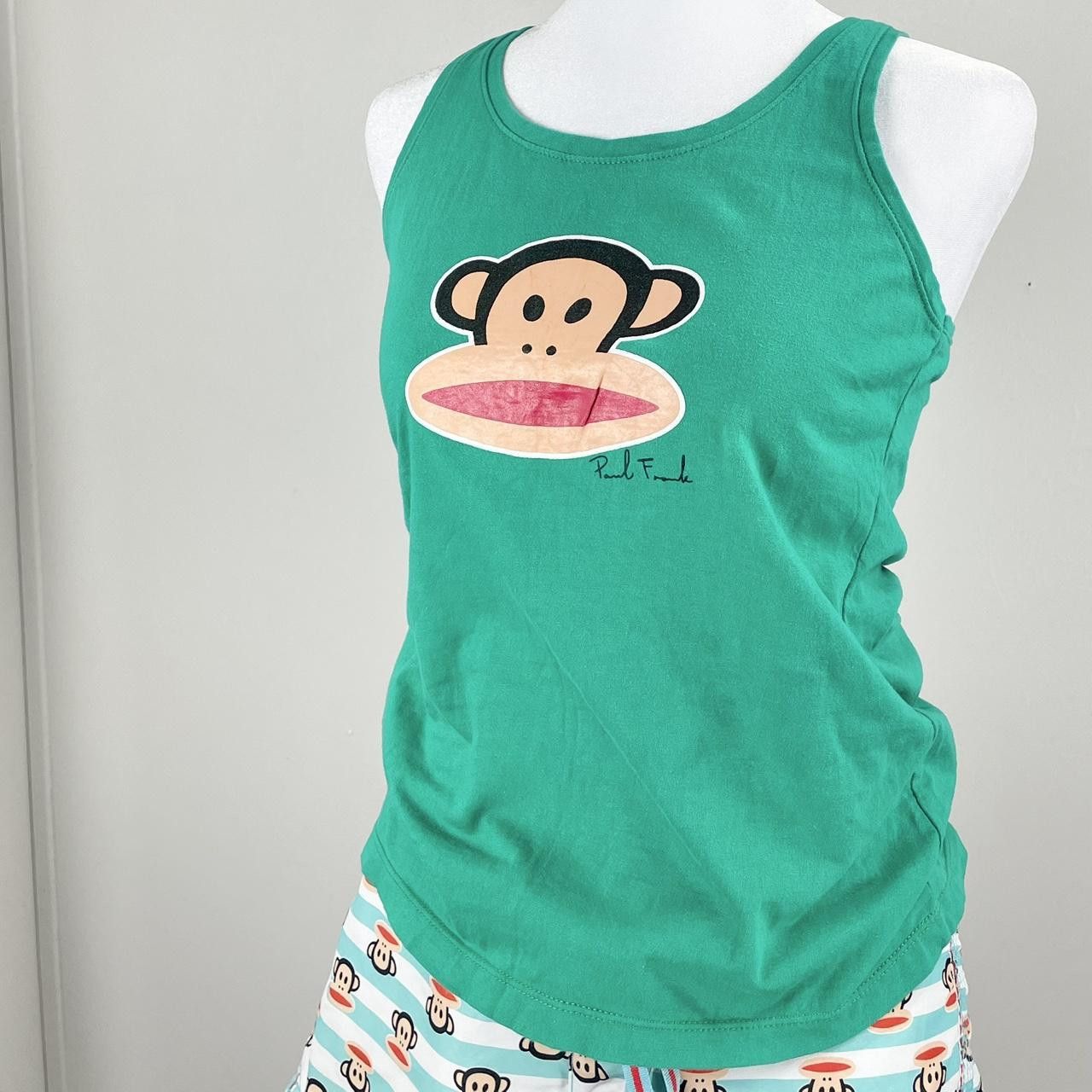 Paul Frank ✩ '05 Paul Frank Green Julius Tank Top ♡ Size S / US 4 / IT 40 - 1 Thumbnail