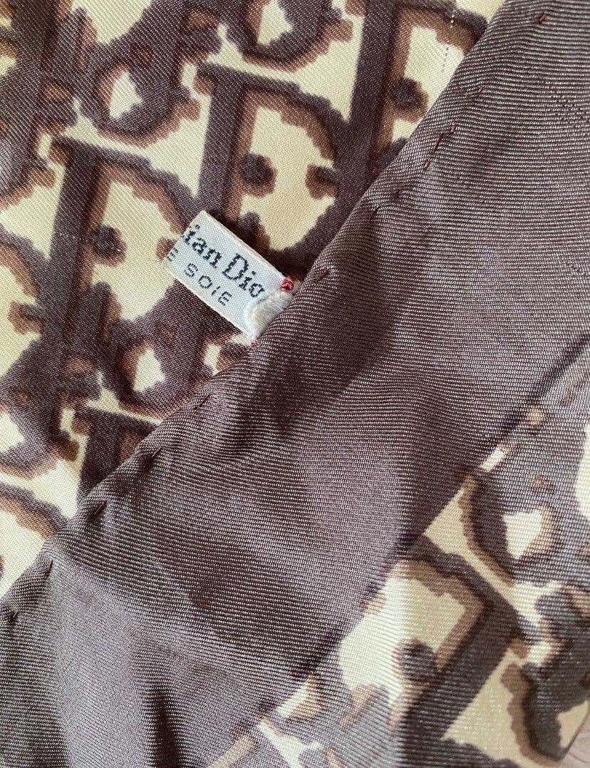 Christian Dior Monsieur × Vintage Christian Dior monsieur scarf silk vintage monogram Size ONE SIZE - 3 Thumbnail