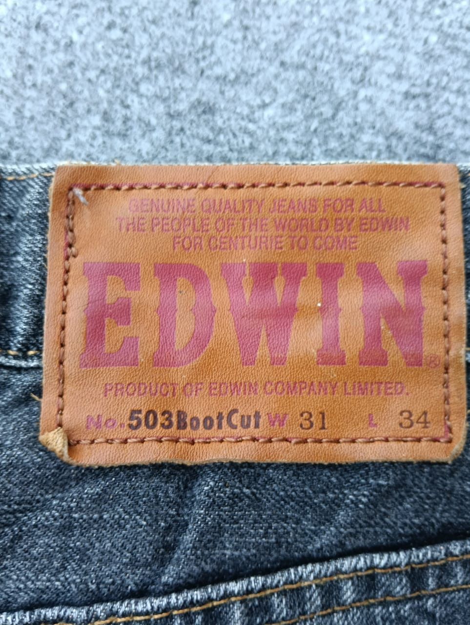 Edwin Edwin 503 Bootcut Jeans Faded Grey Black Denim Size 30 Size US 30 / EU 46 - 8 Thumbnail