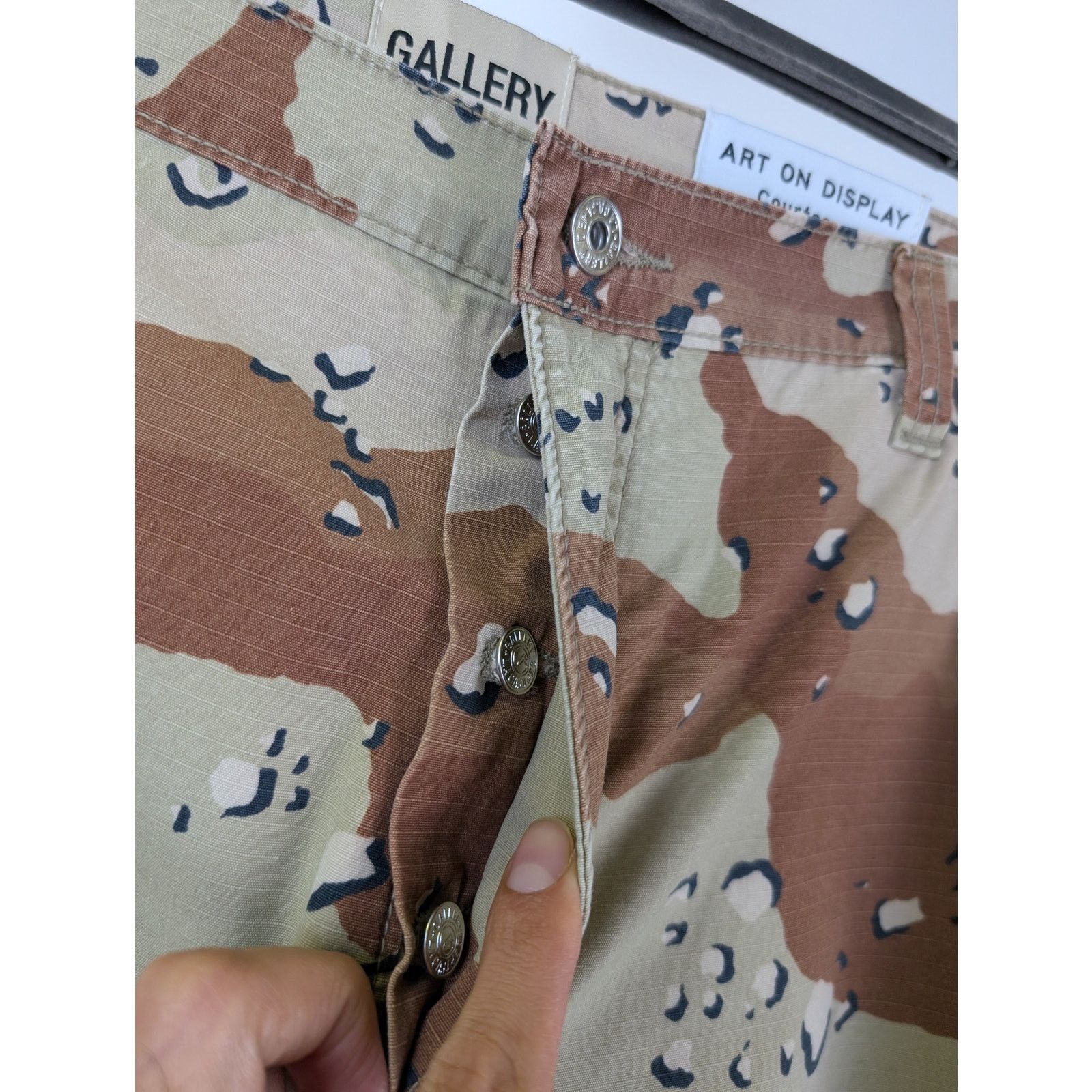 Gallery Dept. o1rshd1 Q:2 / Choc Chip La Flare Trousers Pants in Beige Size US 30 / EU 46 - 6 Thumbnail