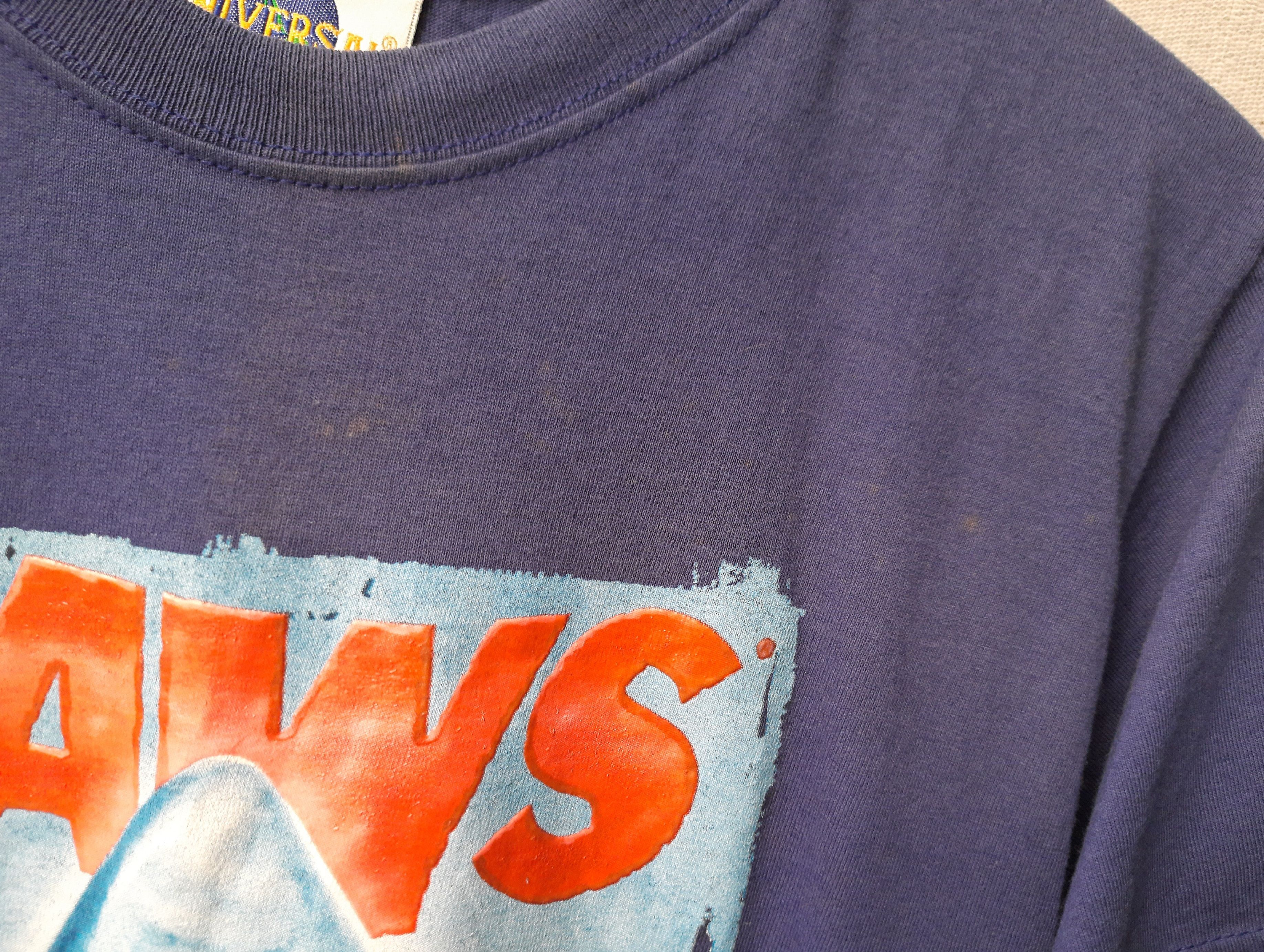 Universal Studios Y2K JAWS Universal Studios Movie Promo Tshirt Size US S / EU 44-46 / 1 - 3 Thumbnail