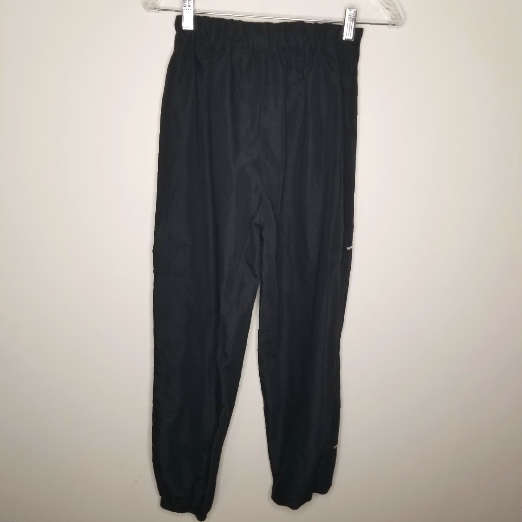 Shein VINTAGE? No — It's SheIn Women Jogger Pants Elastic Waist Black S, Women's Joggers, Size Small, Black, Elastic Waist, Zipper, SheIn Brand Size 28" / US 6 / IT 42 - 5 Thumbnail