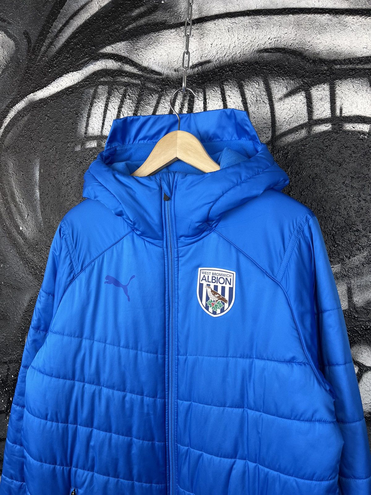 Puma Puma West Bromwich Albion F. C. Winter Soccer Jacket Men’s Size 50 Size US M / EU 48-50 / 2 - 6 Thumbnail