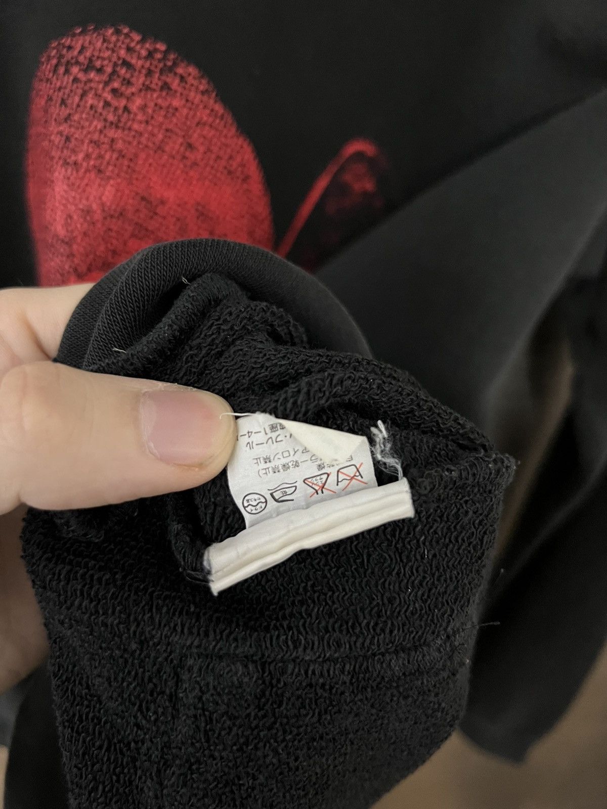 Raf Simons Raf Simons SS03 Penelope Hoodie (Black/ Red) Size US L / EU 52-54 / 3 - 4 Thumbnail