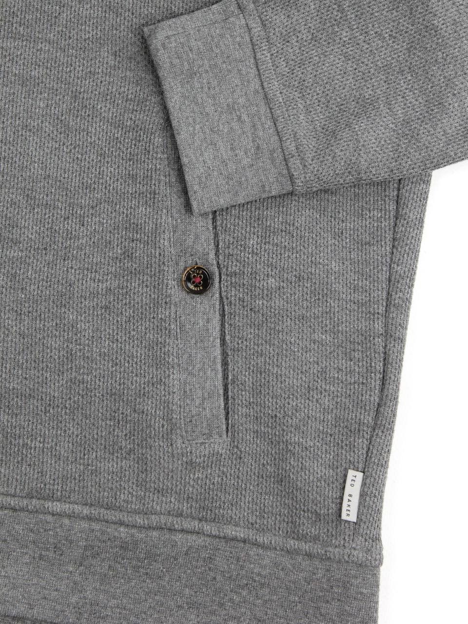 Ted Baker TED BAKER Knitted lightweight hoodie with zipper Size US XXL / EU 58 / 5 - 10 Thumbnail