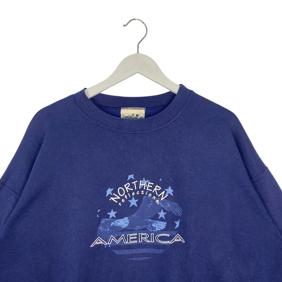 Other Vintage Northern Reflections Sweatshirt Blue Crewneck Size L Size US L / EU 52-54 / 3 - 4 Thumbnail