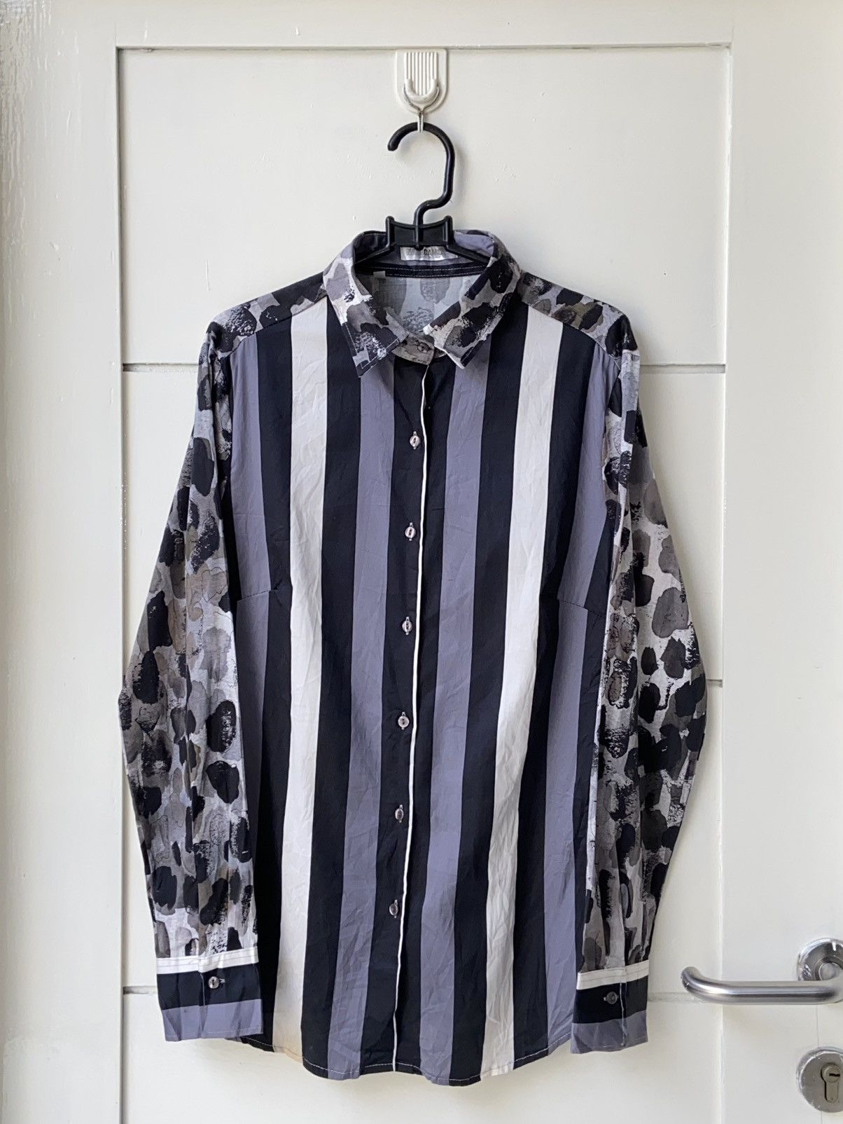 Designer × Japanese Brand NARA CAMICIE Patterned Shirt Size US XS / EU 42 / 0 - 10 Thumbnail