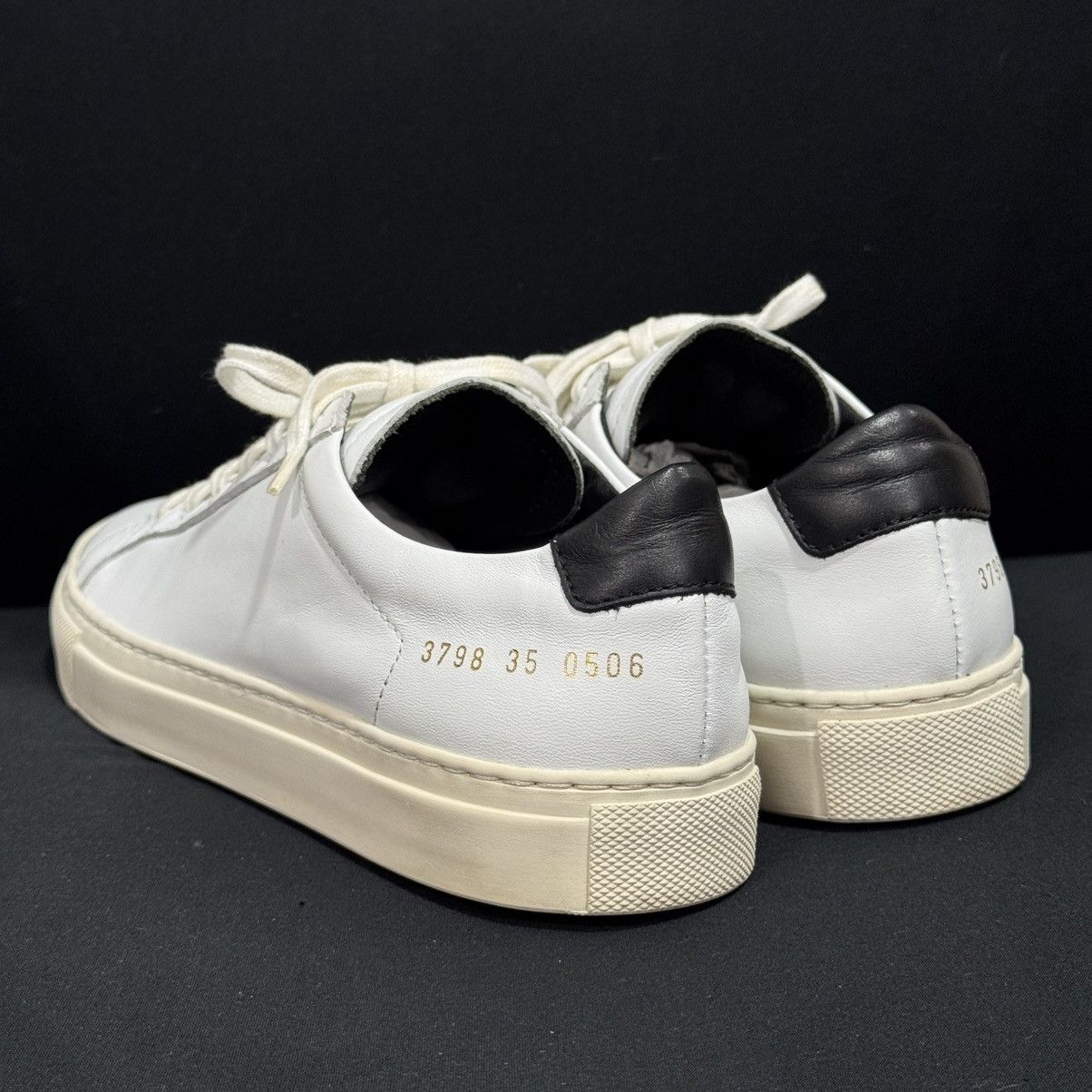 Common Projects Common Projects Women’s Achilles Low – White/Black Size US 5 / IT 35 - 11 Thumbnail