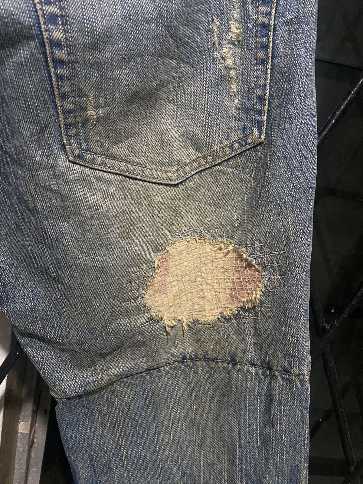PPFM PPFM Double Waist Denim Size US 33 - 7 Thumbnail