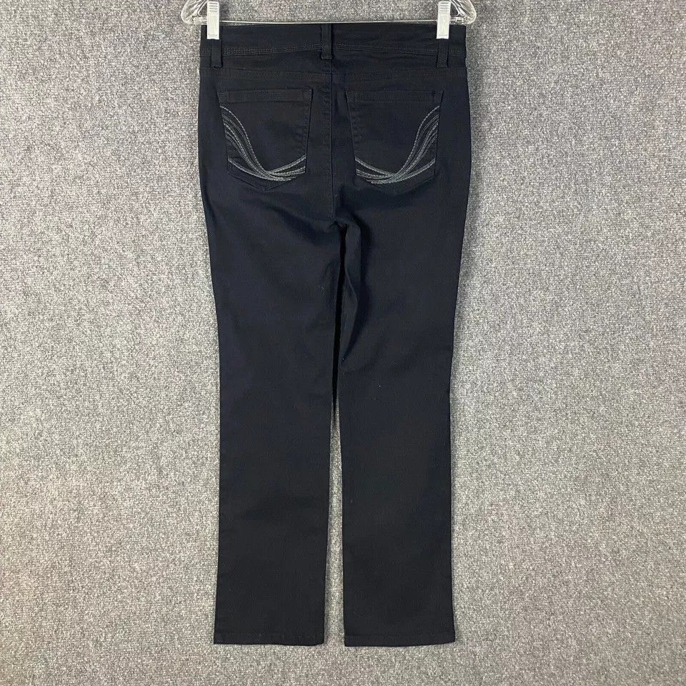 Style & Co Style & Co Jeans Women's 8P Straight Leg Denim Cotton Petite Size 30" / US 8 / IT 44 - 5 Thumbnail
