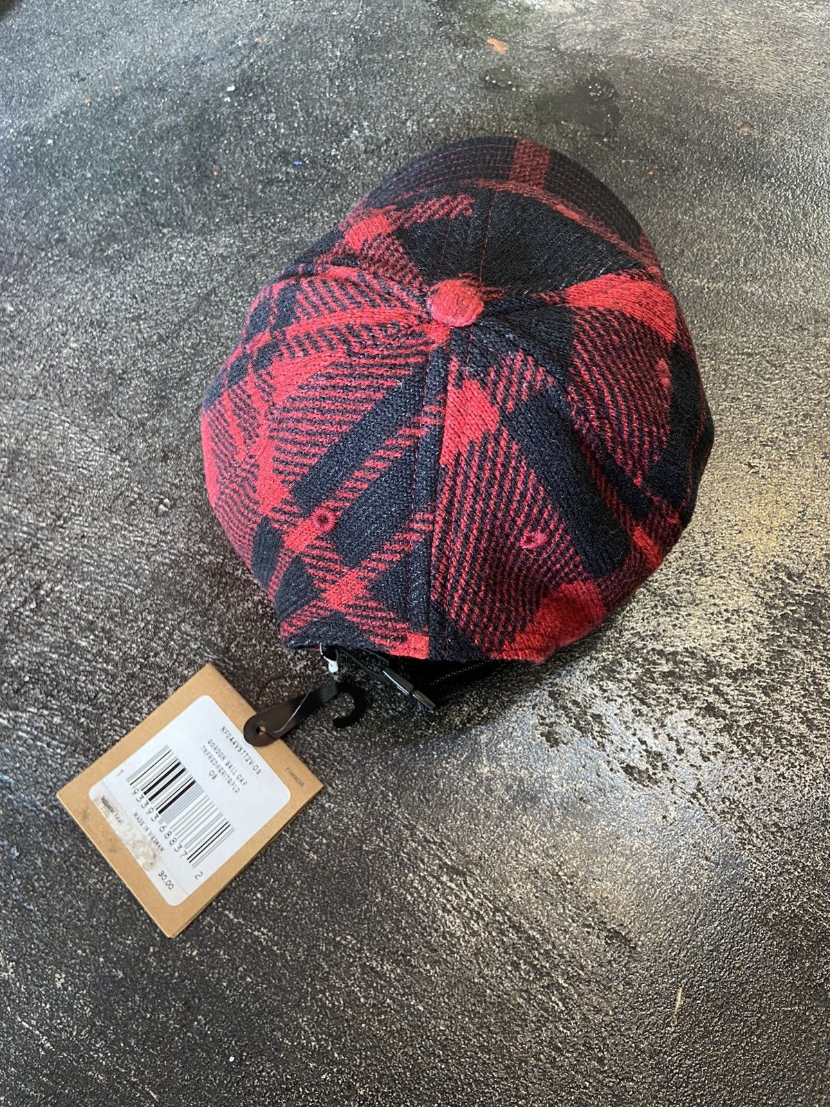 The North Face The North Face Gordon Plaid Ball Cap Red / Black Size ONE SIZE - 2 Thumbnail