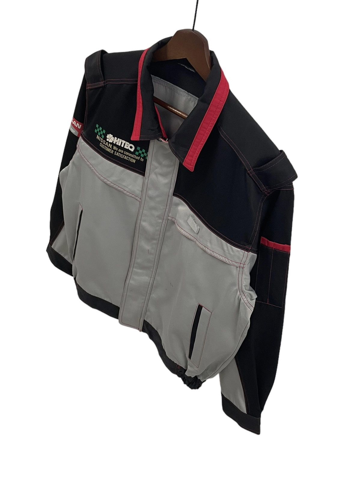 Honda × Nissan Vintage Nissan Bomber Work Jacket Size US M / EU 48-50 / 2 - 6 Thumbnail