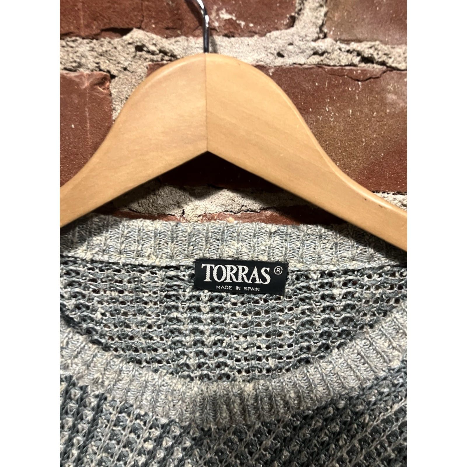 Vintage VINTAGE Torras Sweatshirt Shirt Oversized Knit Long Sleeve XL Green Mens Pullover Size US XL / EU 56 / 4 - 3 Thumbnail