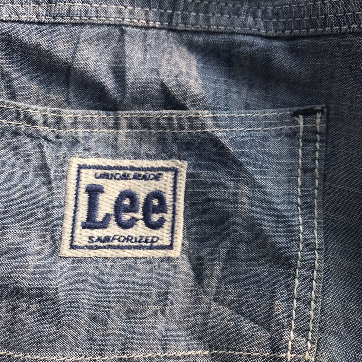 Lee × Vintage Vintage Lee Sanforized short pans union made 3/4 ankle short Size US 30 / EU 46 - 3 Thumbnail