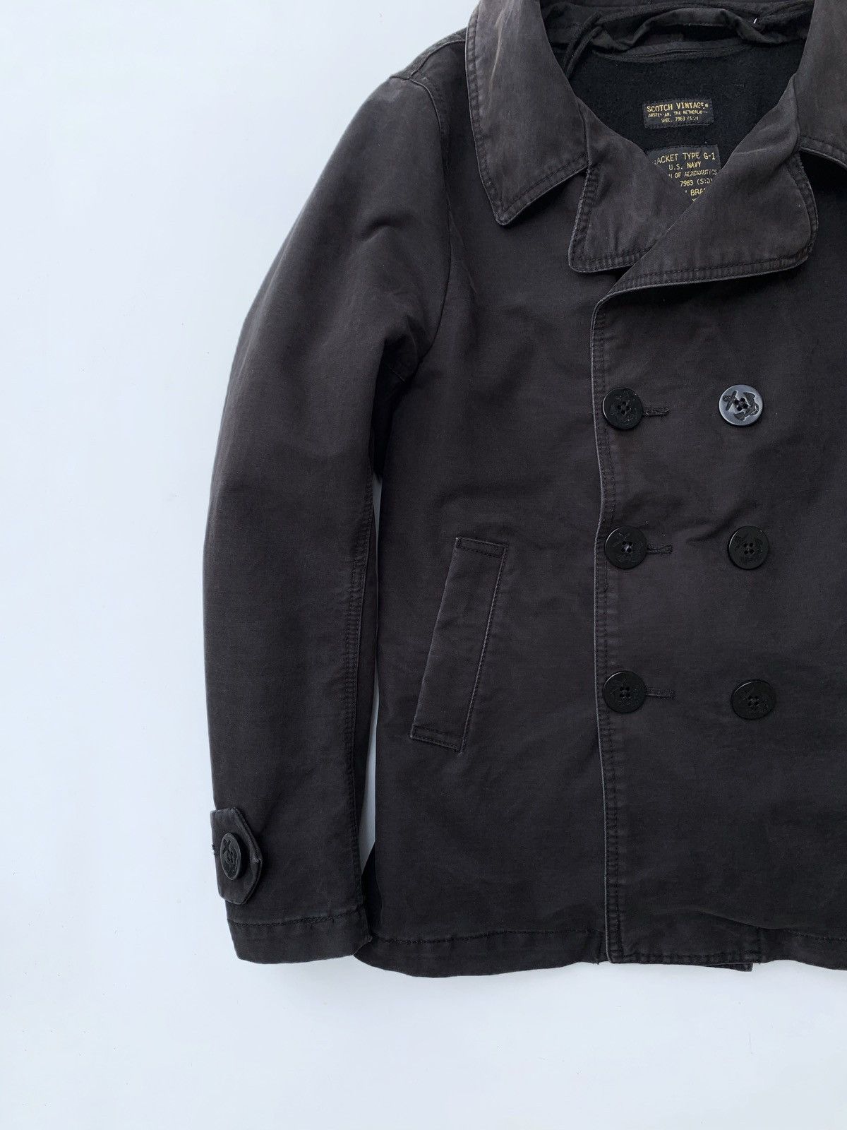 Scotch & Soda scotch soda engineered garment pea coat jacket Size US L / EU 52-54 / 3 - 7 Thumbnail