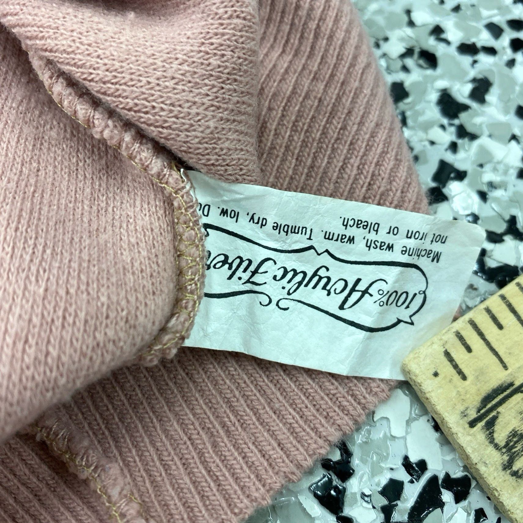 Polo Ralph Lauren VINTAGE Polo Ralph Lauren Sweater Shirt Mens Size M Dusty Pink Crew Neck Pullover Knit Regular 90s Preppy Logo Embroidered Size US M / EU 48-50 / 2 - 4 Thumbnail