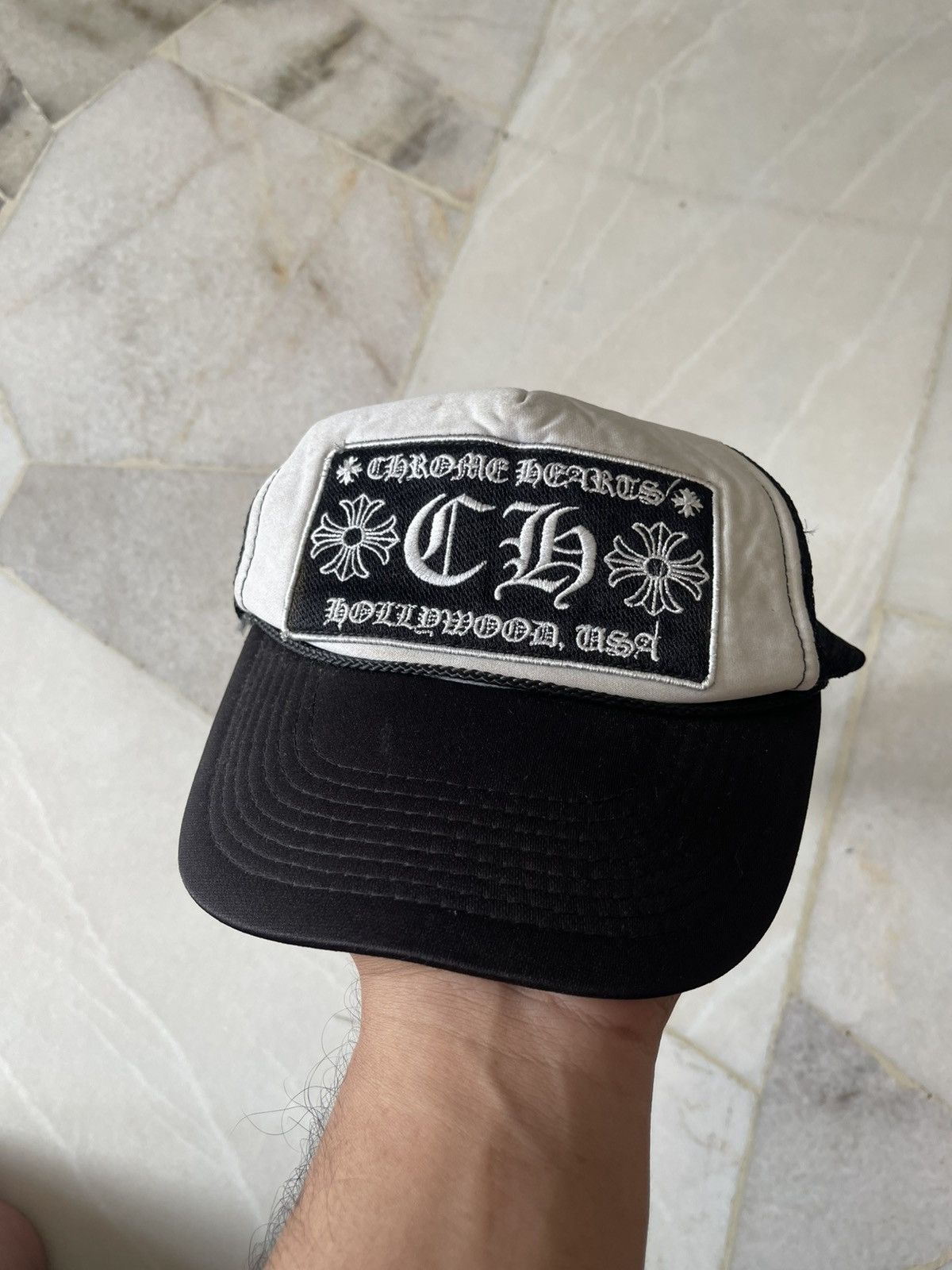 Chrome Hearts Vintage Chrome Hearts Ch Hat Size ONE SIZE - 1 Thumbnail