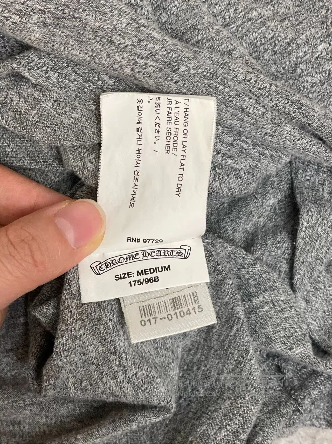Chrome Hearts gray Matty Boy Graphic Short Sleeve T-shirt. Size US M / EU 48-50 / 2 - 6 Thumbnail