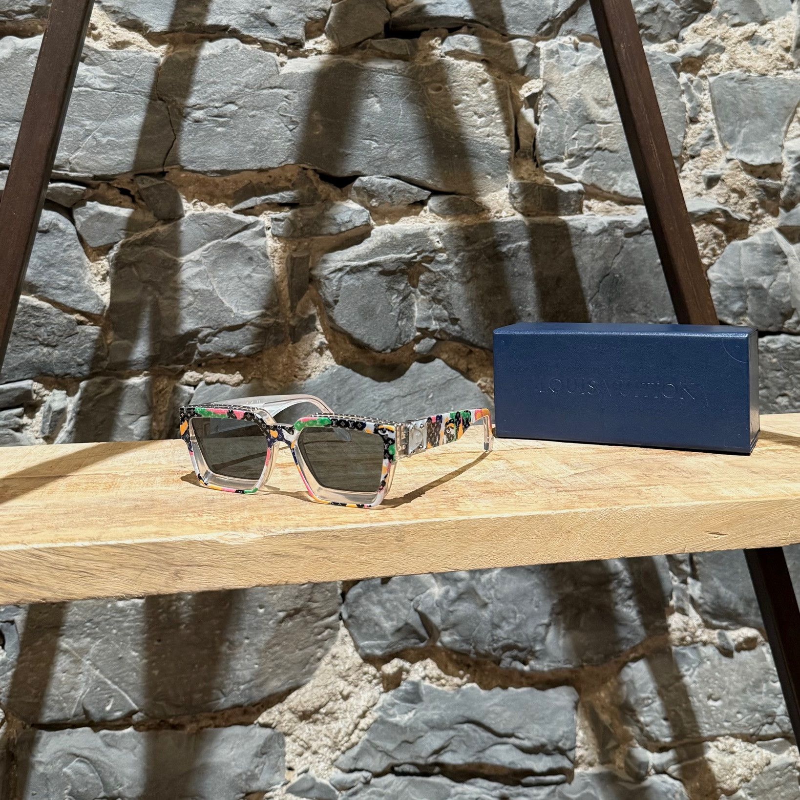 Louis Vuitton FW23 Multi Camo 1.1 Millionaires Sunglasses