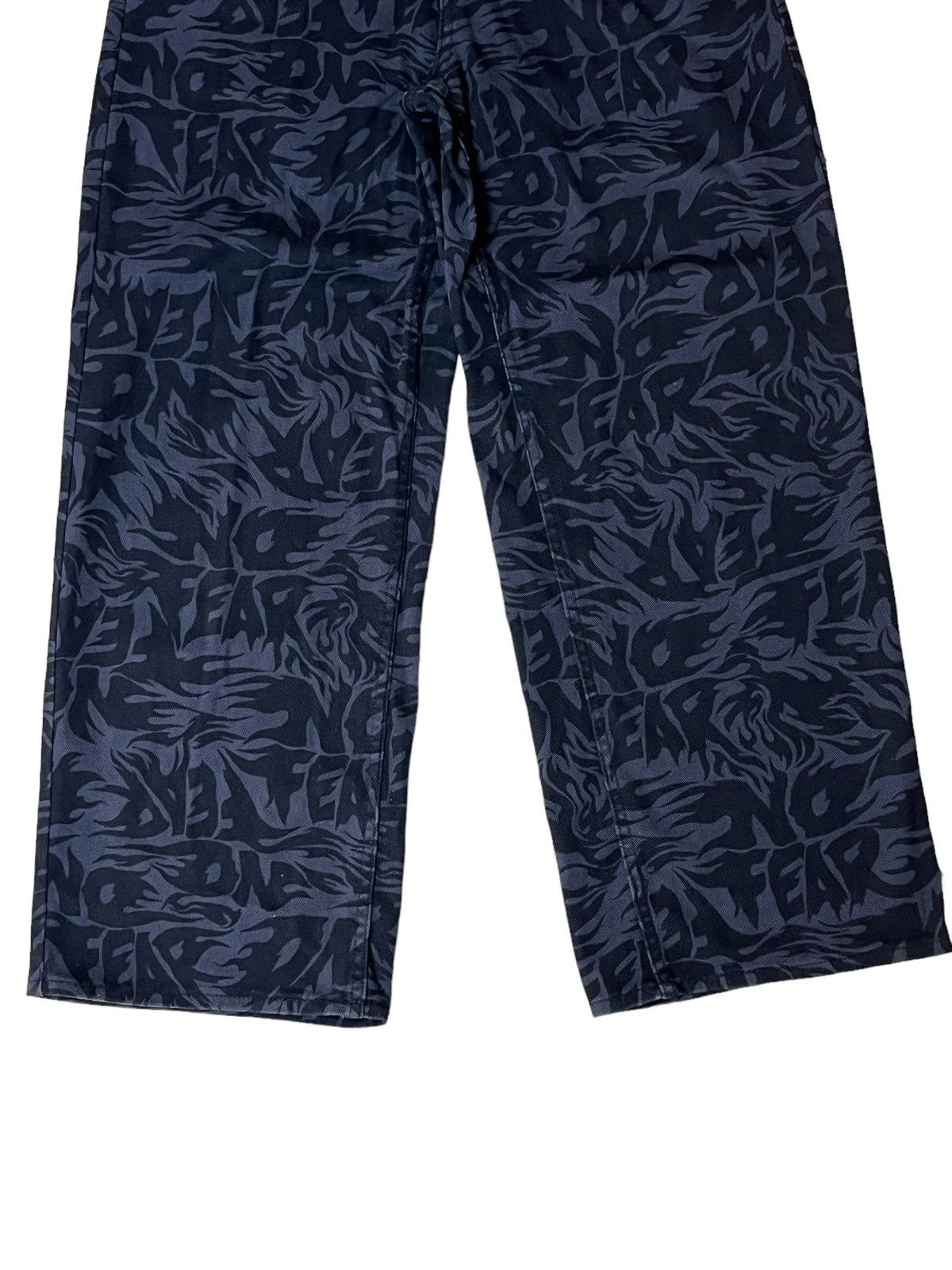 No Fear SKATEGANG NO FEAR x H&M FULLPRINT LOGO BAGGY PANT Size US 29 - 3 Thumbnail