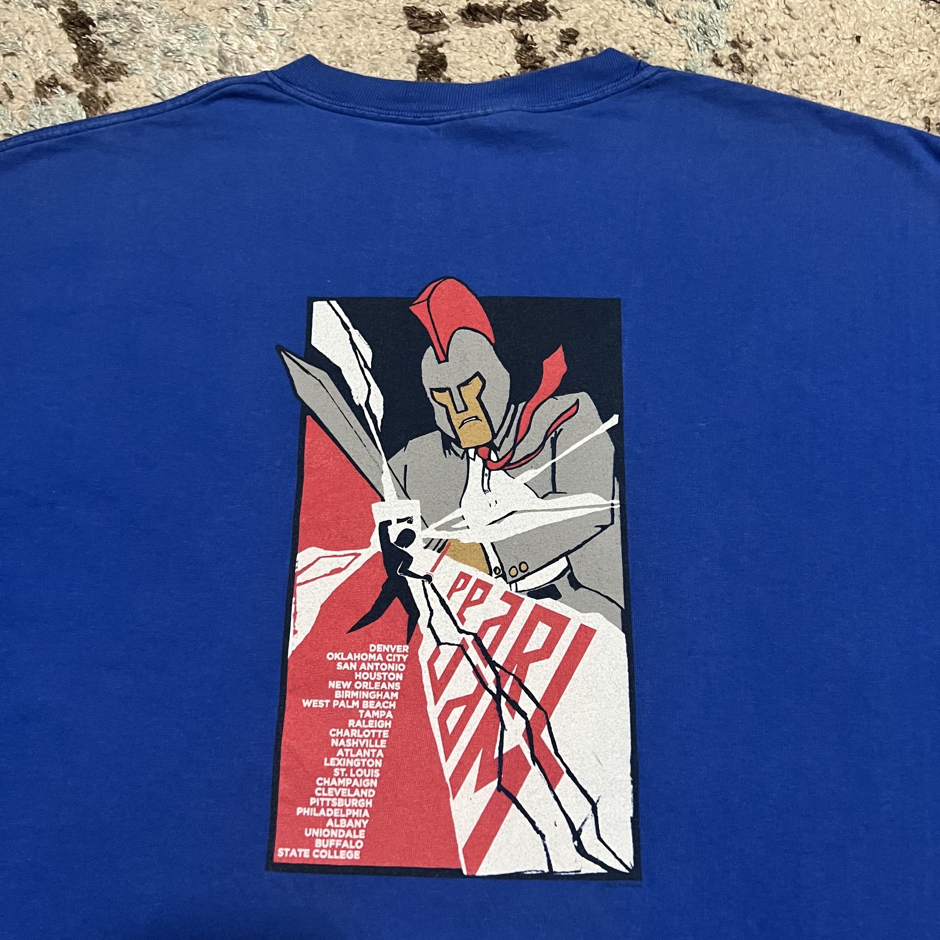 Charlotte Wrestling Blue SS Crew Neck Charlotte Wrestling Blue SS Crew Neck