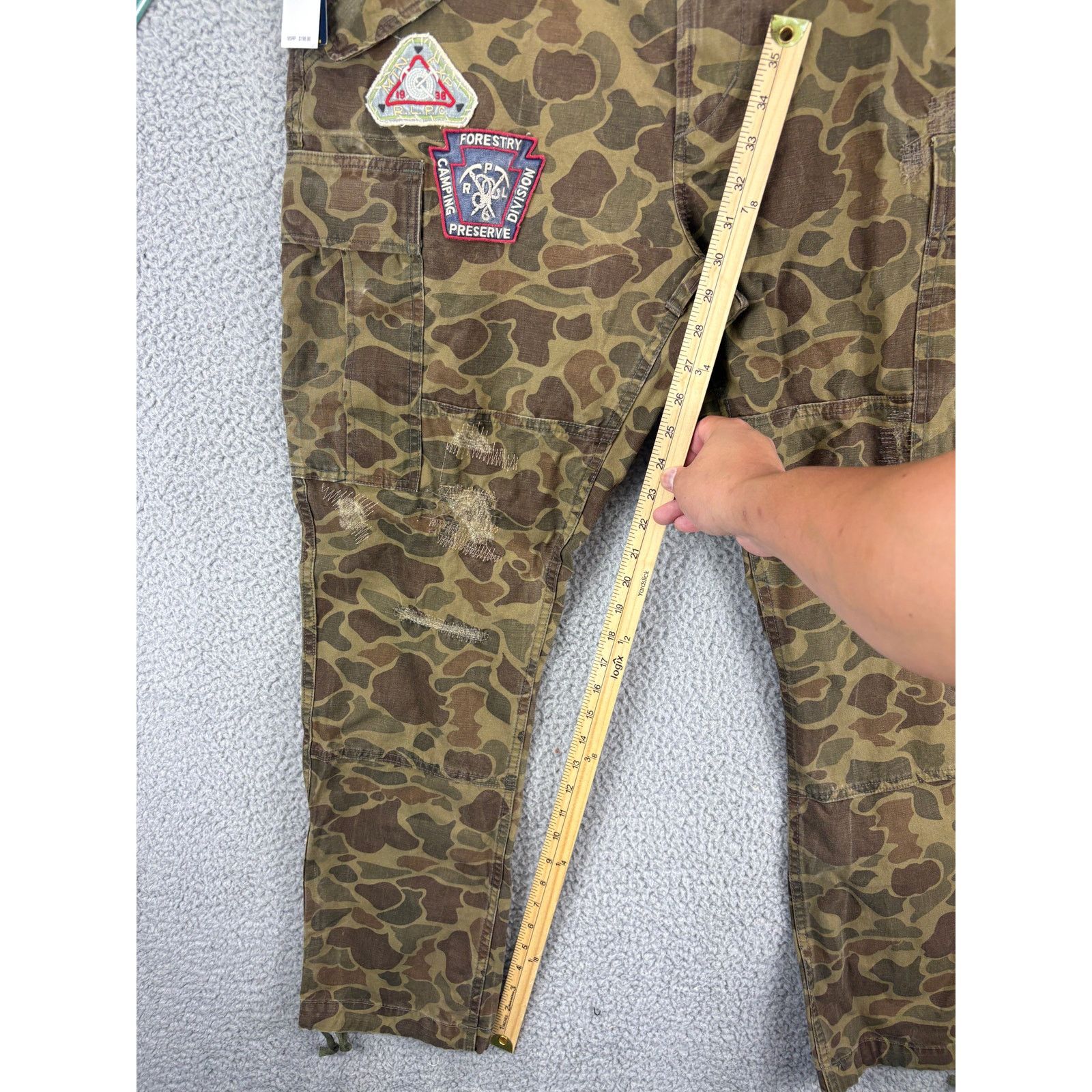 Ralph Lauren Ralph Lauren Polo Camo Utility Cargo Pants Mens 36 x 32 Club Size US 36 / EU 52 - 2 Thumbnail