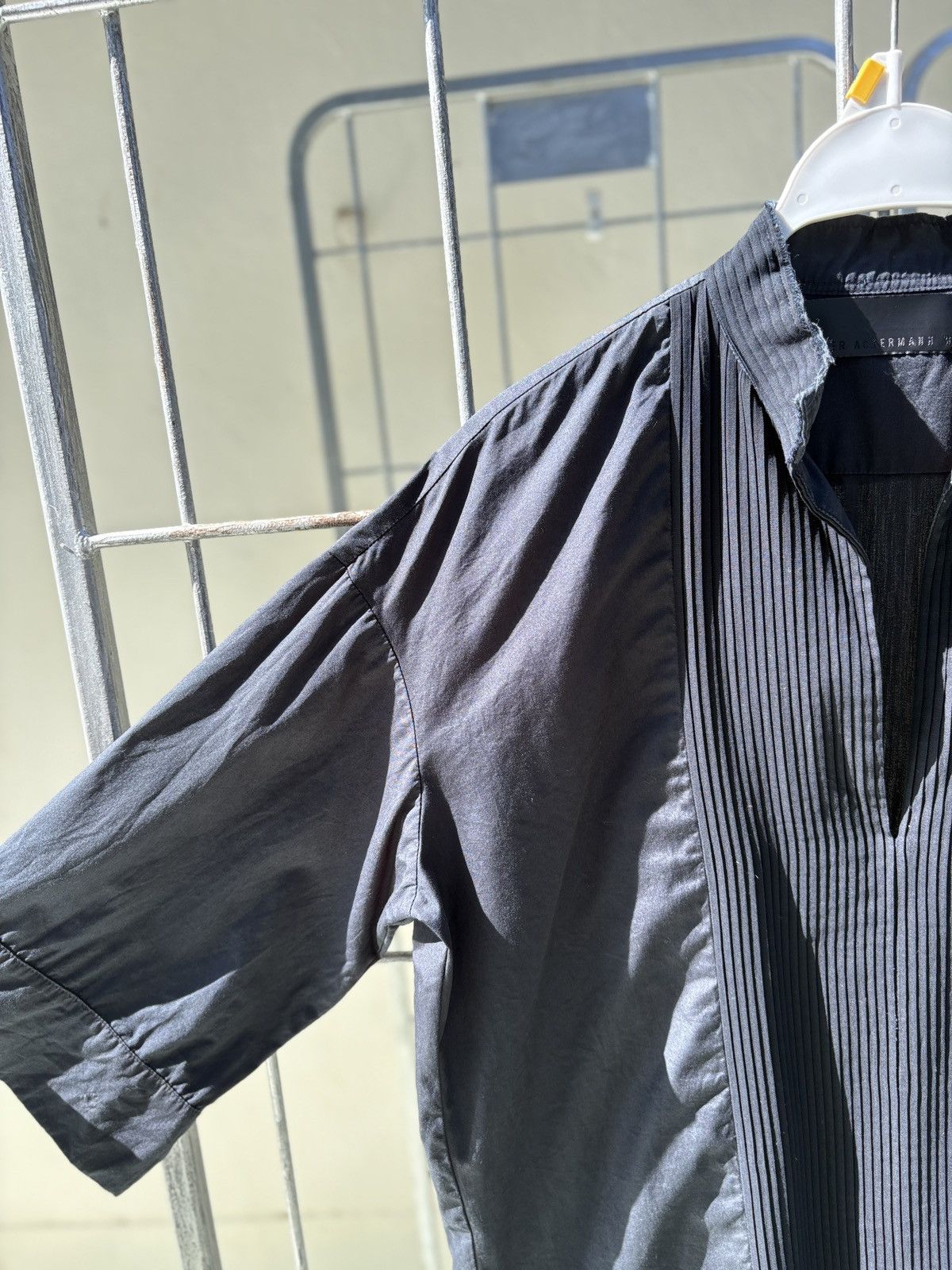 Haider Ackermann Haider Ackermann pleated collar polo shirt Size US M / EU 48-50 / 2 - 4 Thumbnail