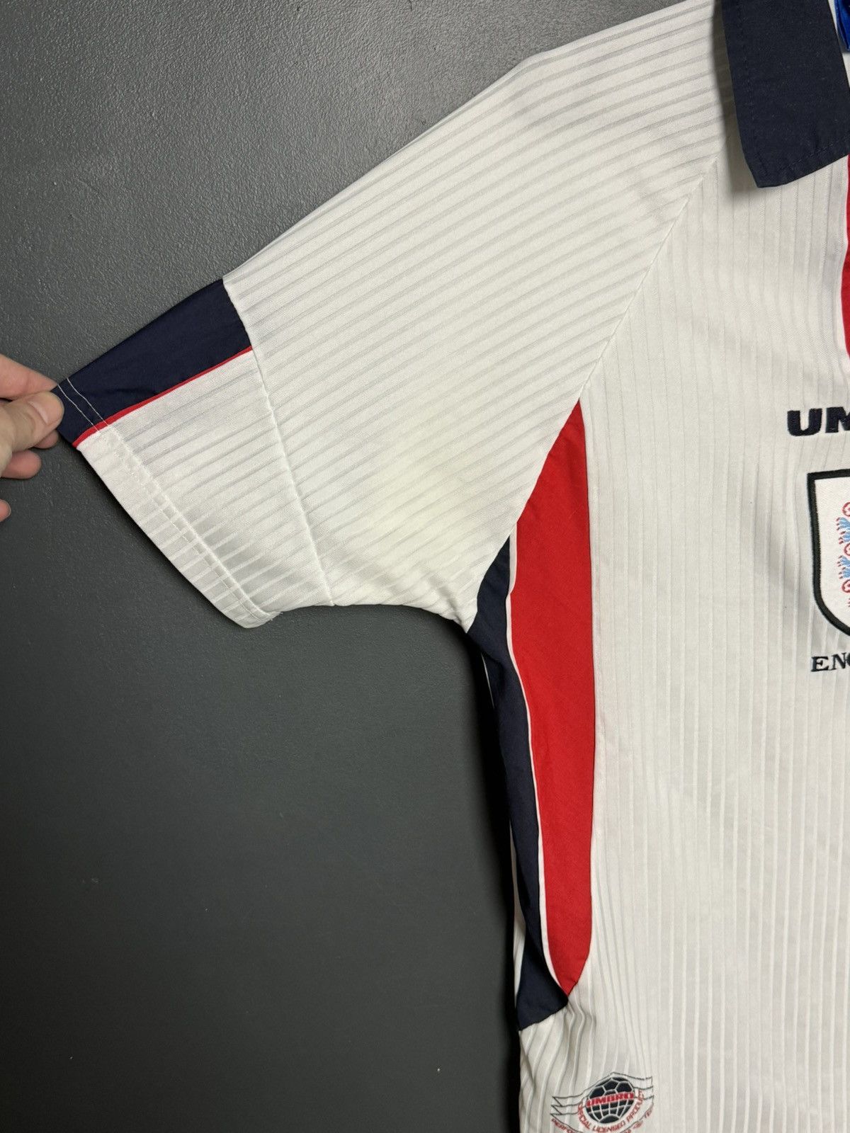 Umbro England National Team 97/99 Home Football Soccer Jersey Size US M / EU 48-50 / 2 - 5 Thumbnail