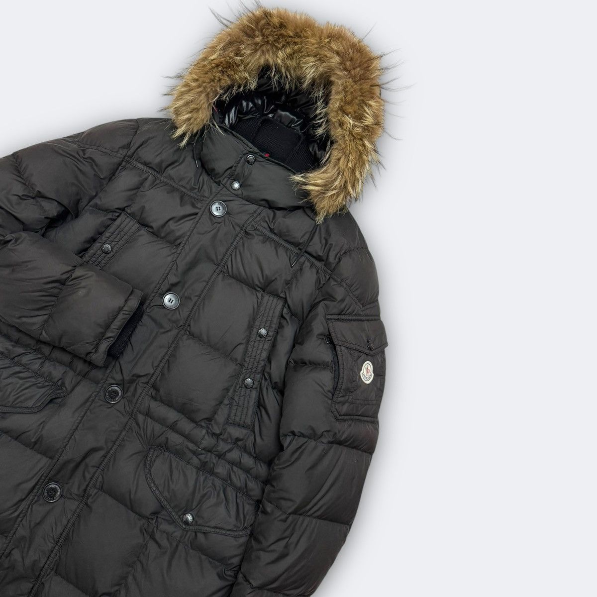 Moncler Moncler GABRIEL men’s fur parka Size US M / EU 48-50 / 2 - 4 Thumbnail