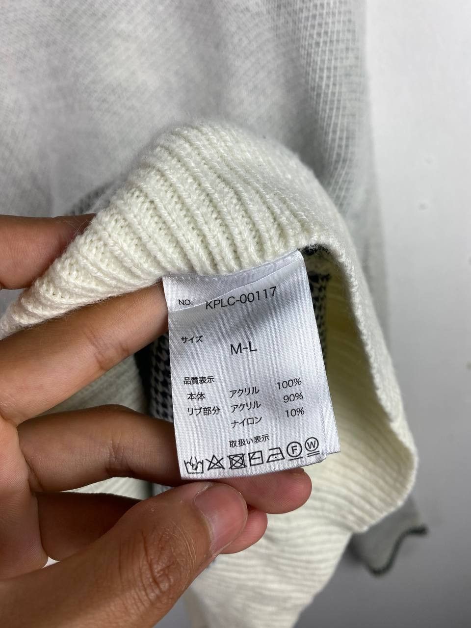 Aran Isles Knitwear × Japanese Brand × Kangol Vintage Knit Big Logo Kangol Spell Out Rare Design Size US L / EU 52-54 / 3 - 8 Thumbnail