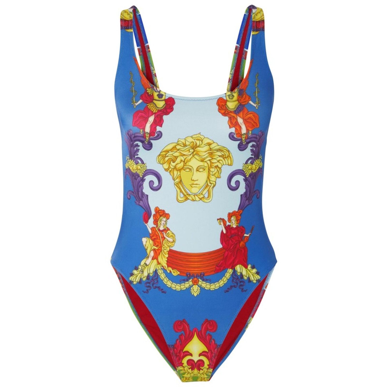 Versace Medusa Renaissance logo printed swimsuit Size M / US 6-8 / IT 42-44 - 1 Thumbnail
