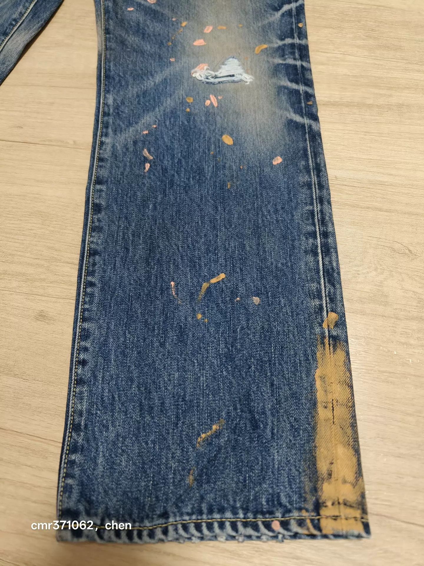 Visvim VISVIM 25SS Social Sculpt 10 Damaged-41 d41 Jeans Size US 34 / EU 50 - 4 Thumbnail