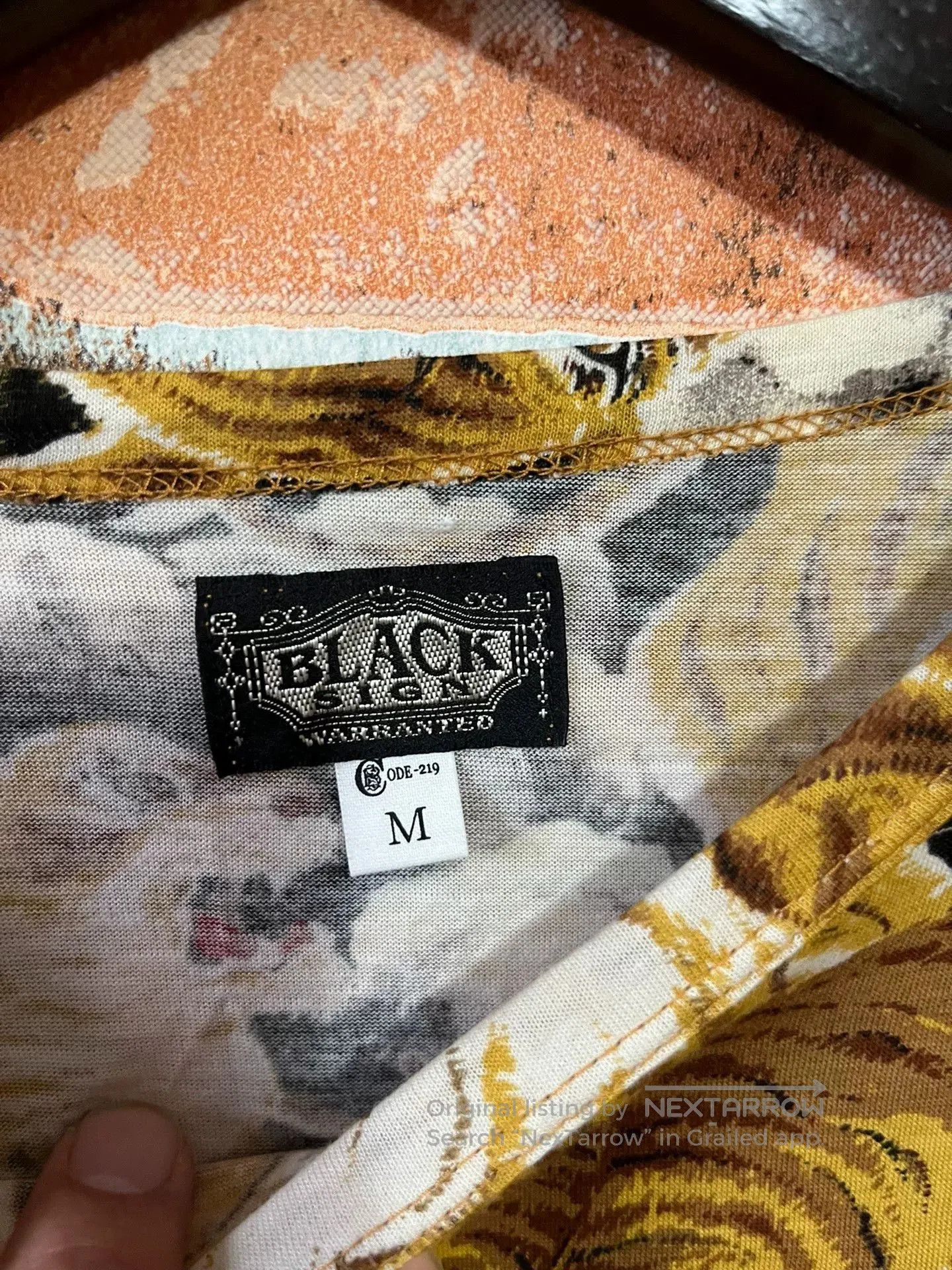 BLACK SIGN Hundred Tigers Silk Cotton T. Size US M / EU 48-50 / 2 - 5 Thumbnail