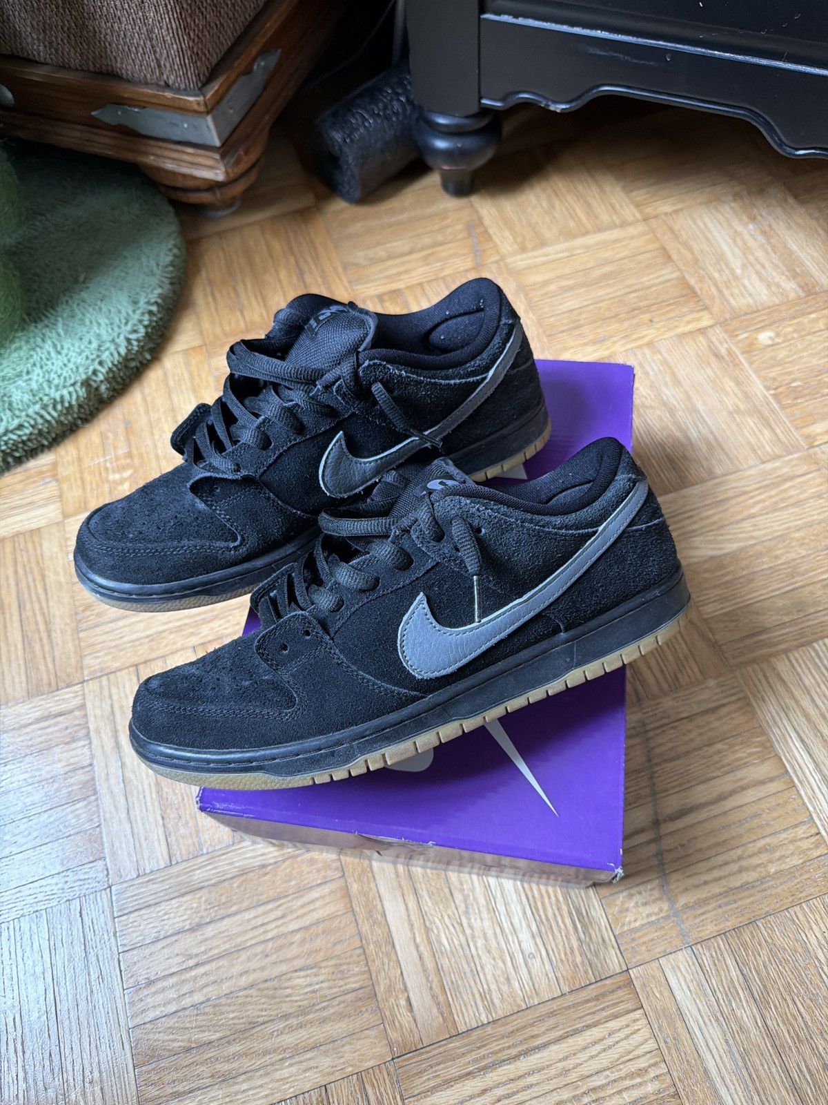 Nike SB Nike SB Dunk Low Pro “Fog” Size US 10.5 / EU 43-44 - 1 Thumbnail