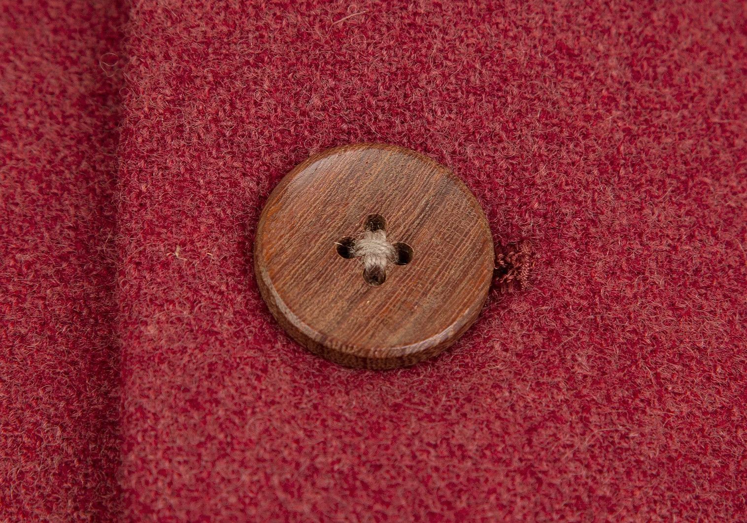 Yohji Yamamoto Yohji Yamamoto Wood Button Wool Jacket Size US M / EU 48-50 / 2 - 6 Thumbnail