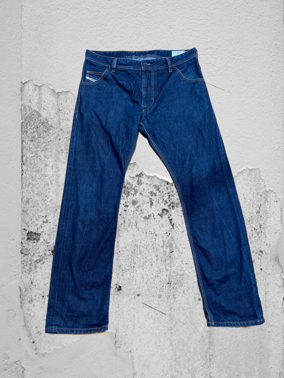 Diesel Diesel Distressed Denim Jeans Avant Garde Size US 34 / EU 50 - 1 Thumbnail