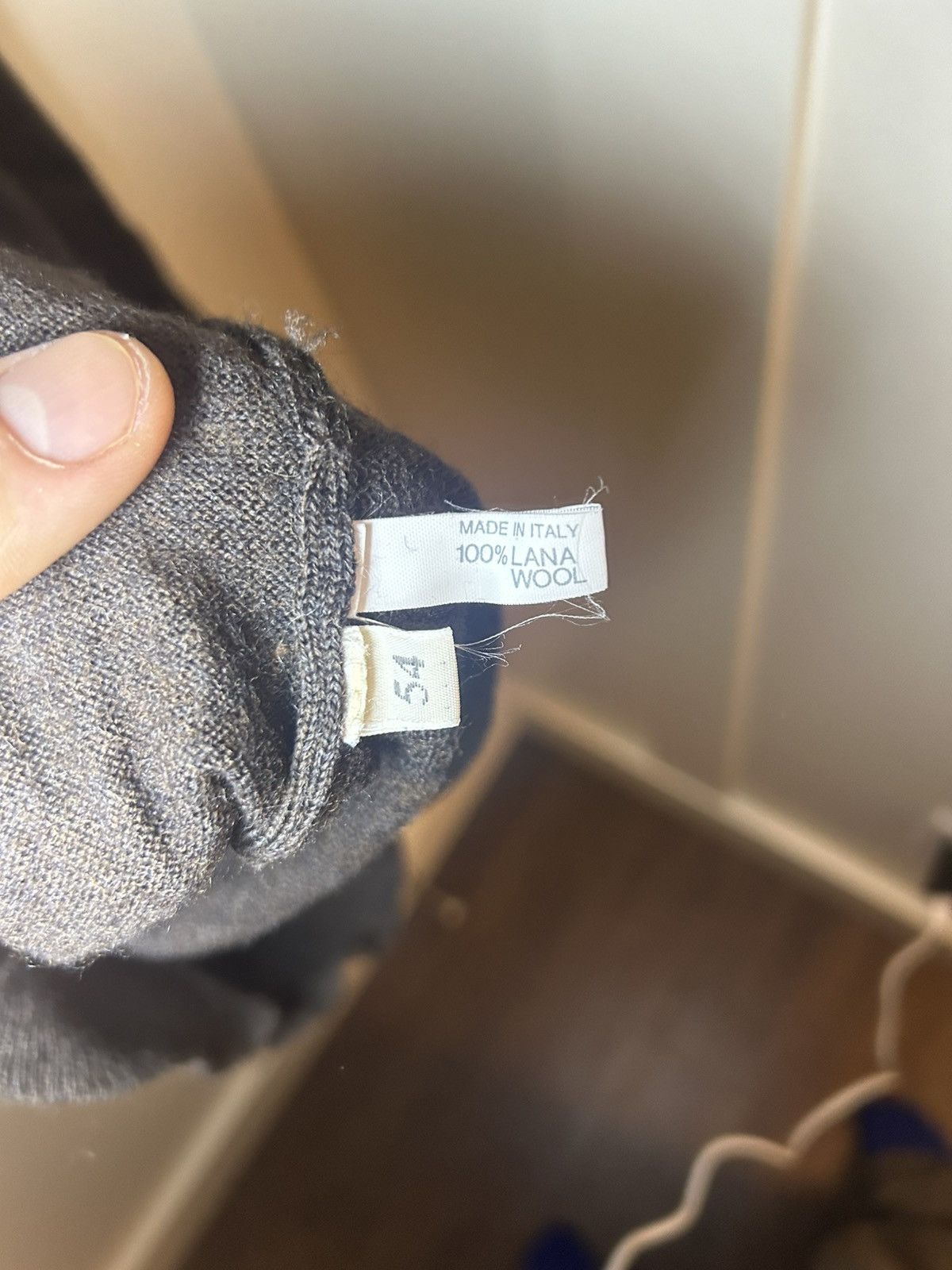 Canali × Designer × Vintage Vintage Canali 100% wool sweater Size US L / EU 52-54 / 3 - 4 Thumbnail