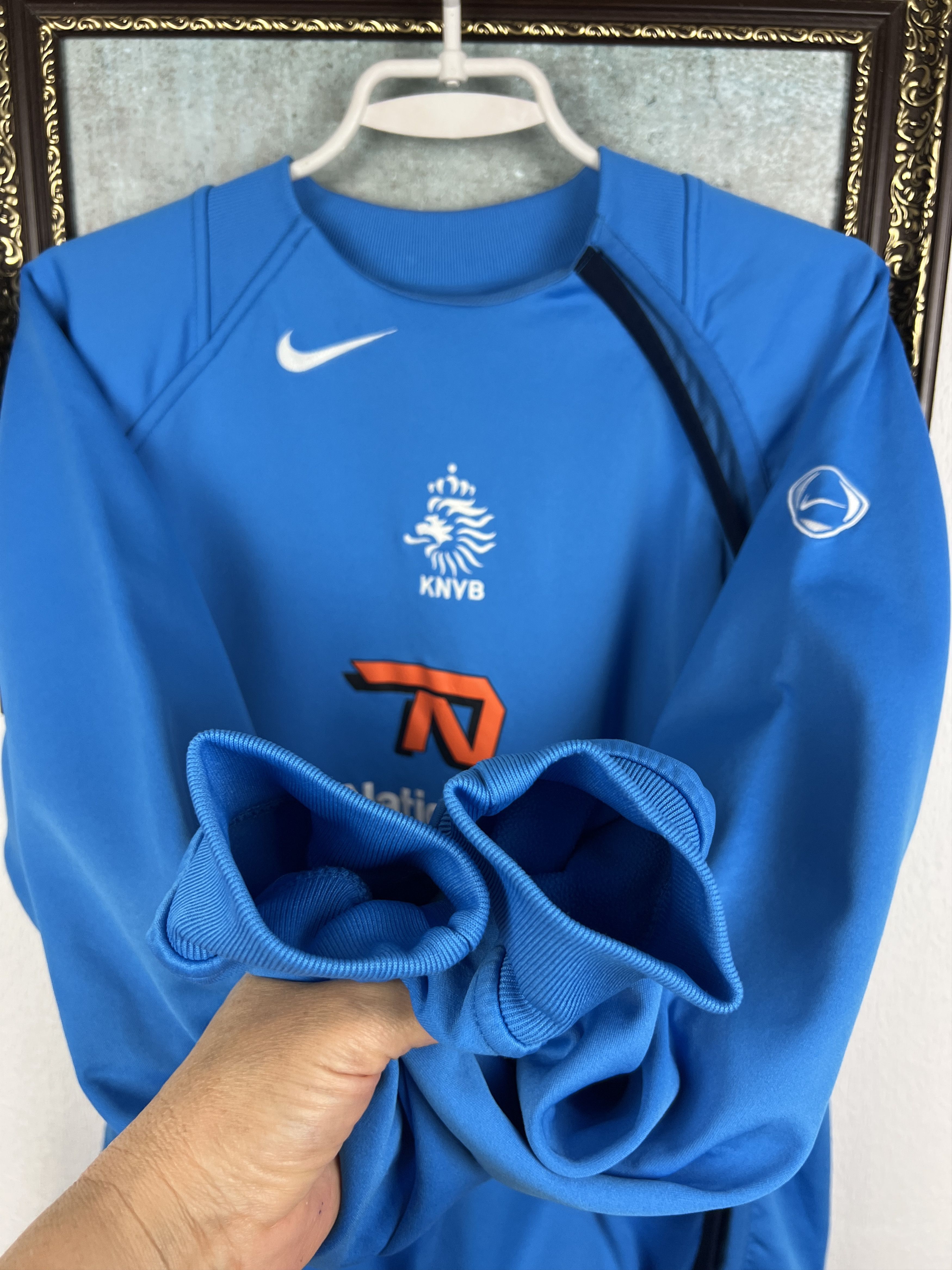 Nike Netherlands Holland Football Sweatshirt Crewneck Track Top Size US M / EU 48-50 / 2 - 6 Thumbnail