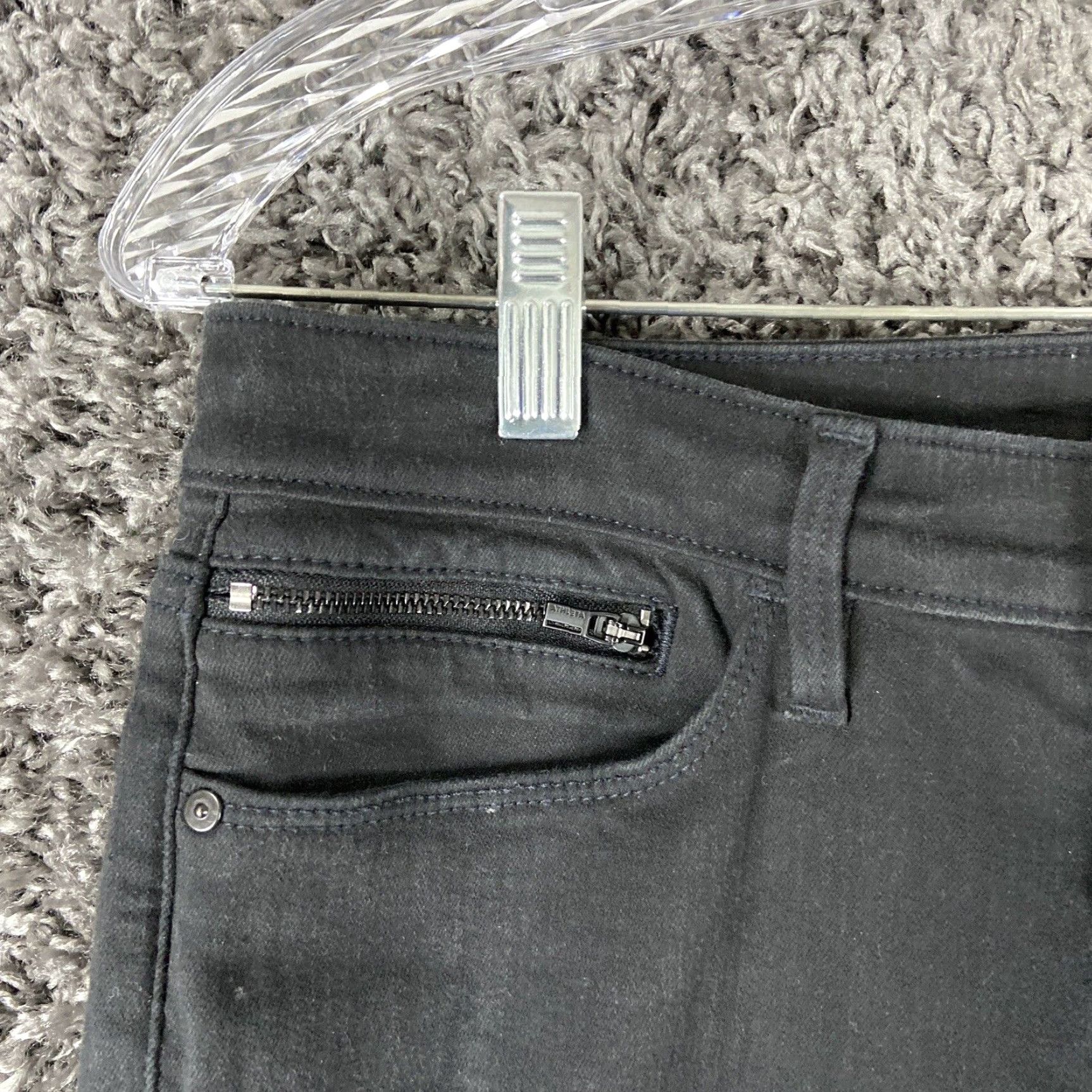 Athleta ATHLETA Black Straight Jeans Women's Size 8 Regular Size 30" / US 8 / IT 44 - 3 Thumbnail