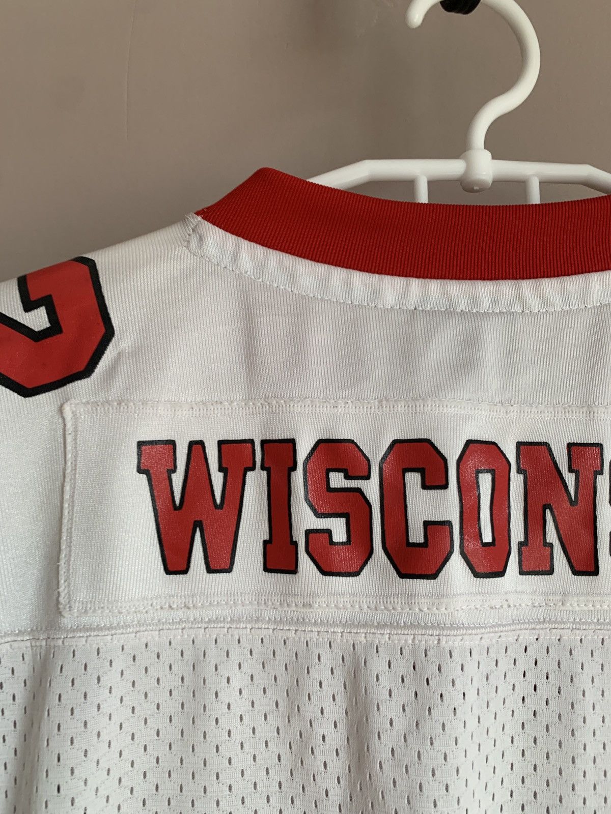 Starter Wisconsin Badgers Starter Vintage Tee Shirt Size L Size US L / EU 52-54 / 3 - 11 Thumbnail